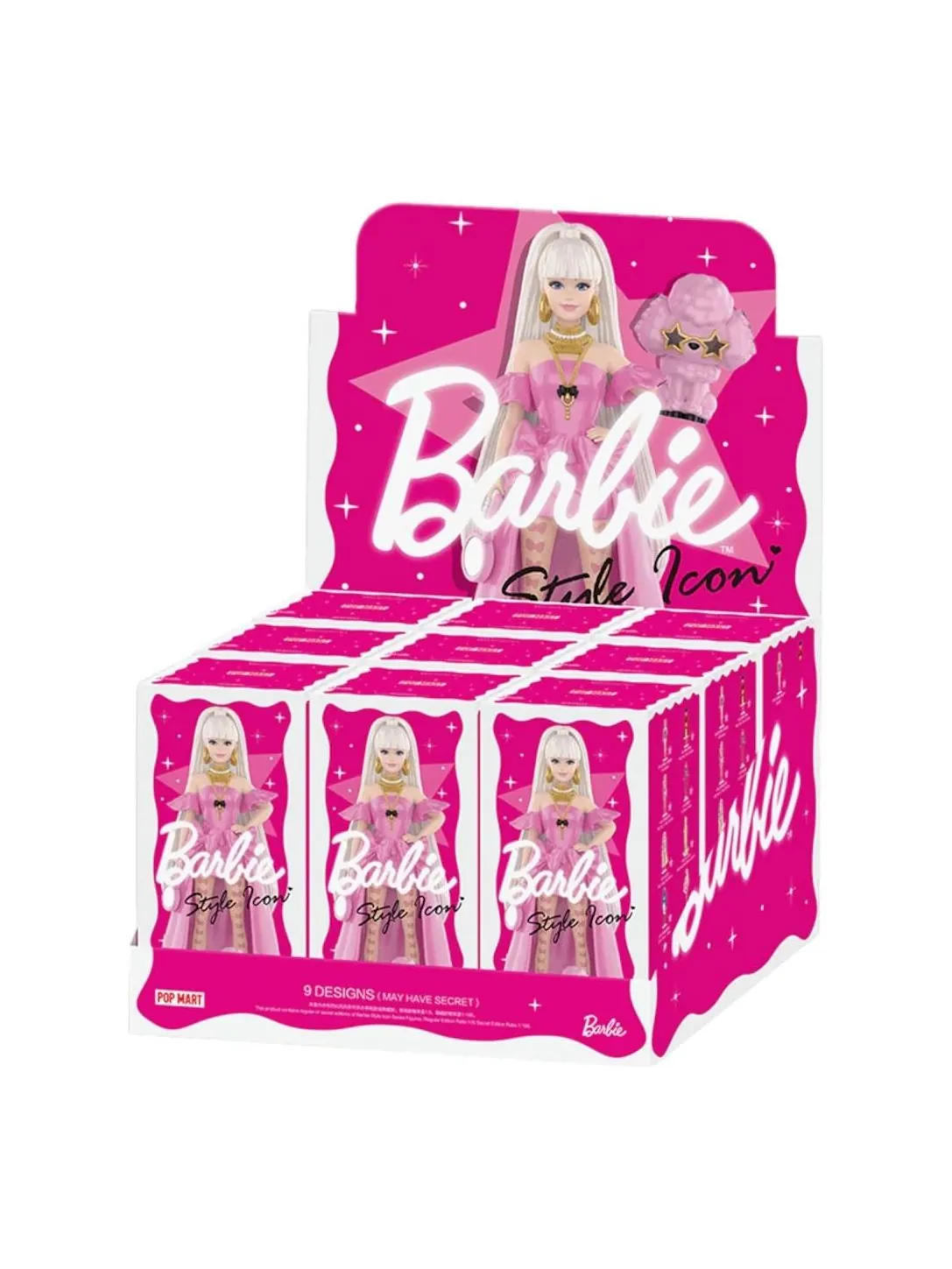 Набор Pop Mart Barbie Style Icon, запечатанный (9 коробочек-сюрпризов) — изображение 1 из 1, мульти