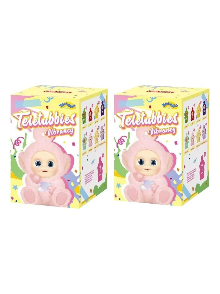 Набор фигурок Teletubbies Vibrancy от Pop Mart, запечатанная упаковка (2 коробки-сюрприза) — изображение 1 из 1, мульти