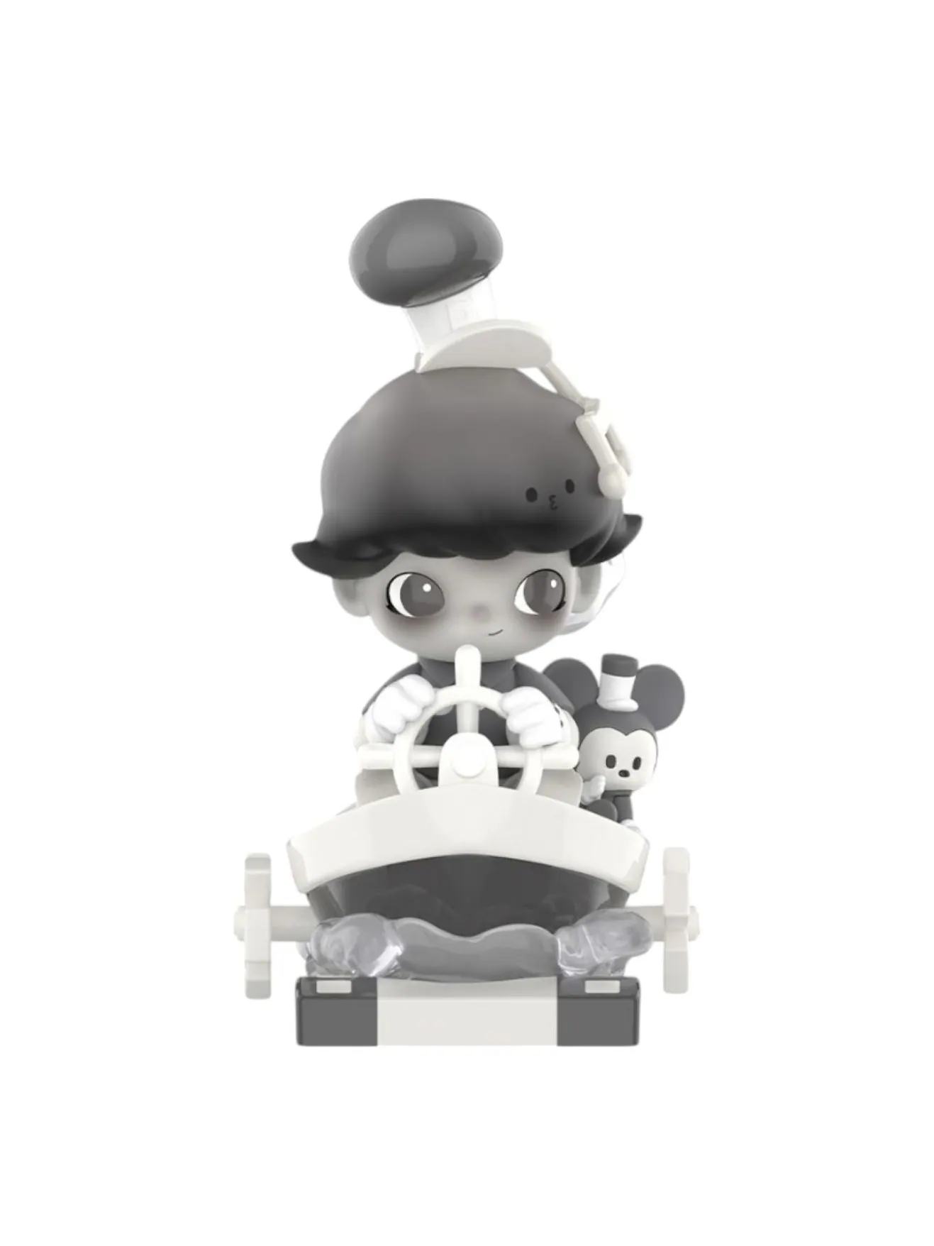 Фигурка Pop Mart Disney Dimoo World Figure 'The Captain of Steamboat Willie' Secret Edition — изображение 1 из 1, мульти