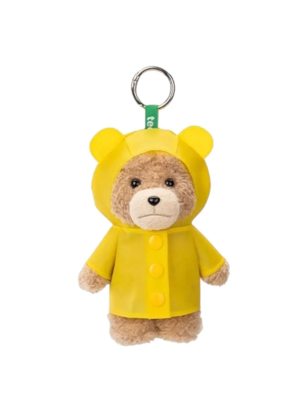 Подвеска-плюшевый мишка Pop Mart Ted2 "Медведь в дождевике" — изображение 1 из 1, мульти