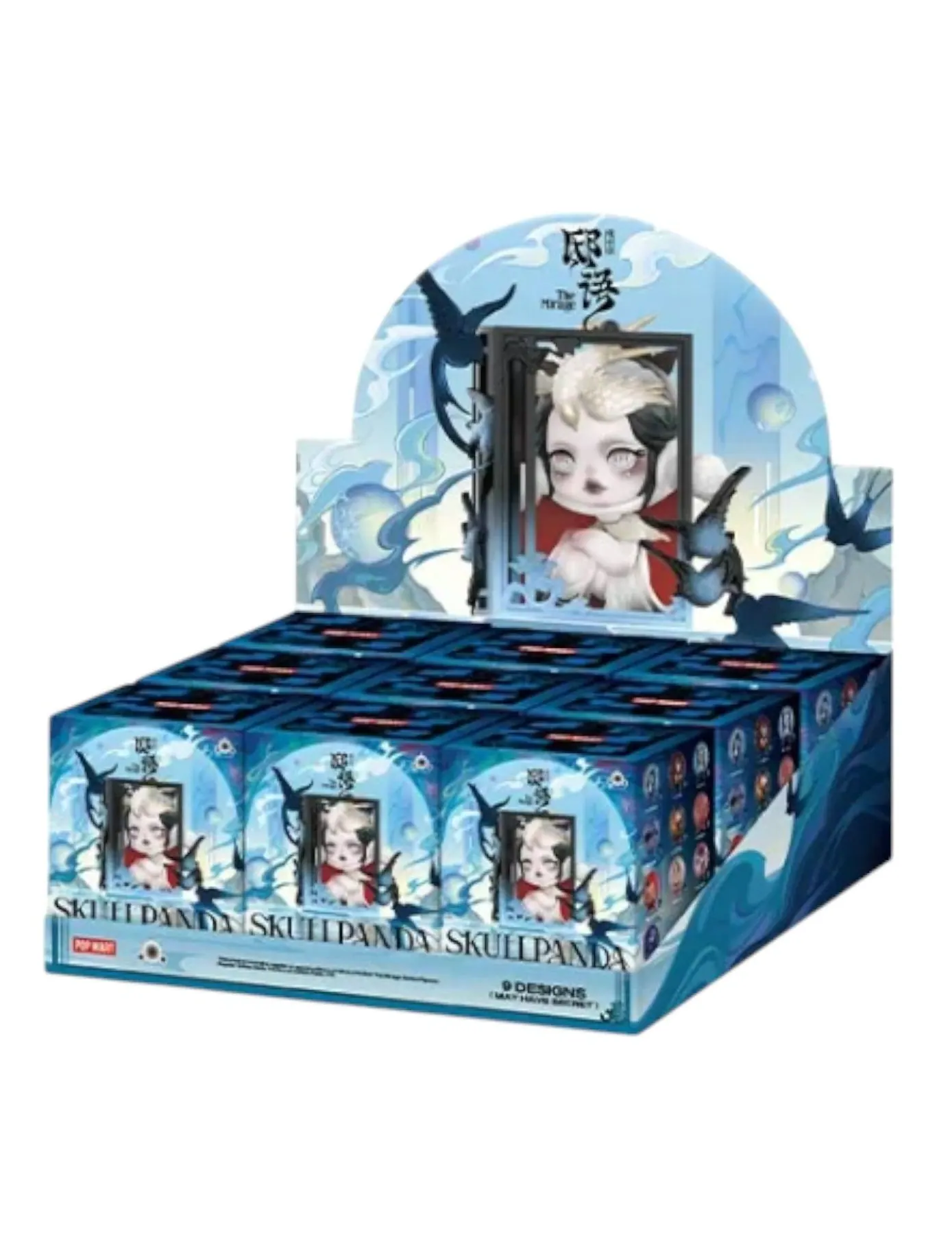 Фигурка Pop Mart Skullpanda The Mirage Figures Sealed Case (9 Blind Boxes) — изображение 1 из 1, мульти