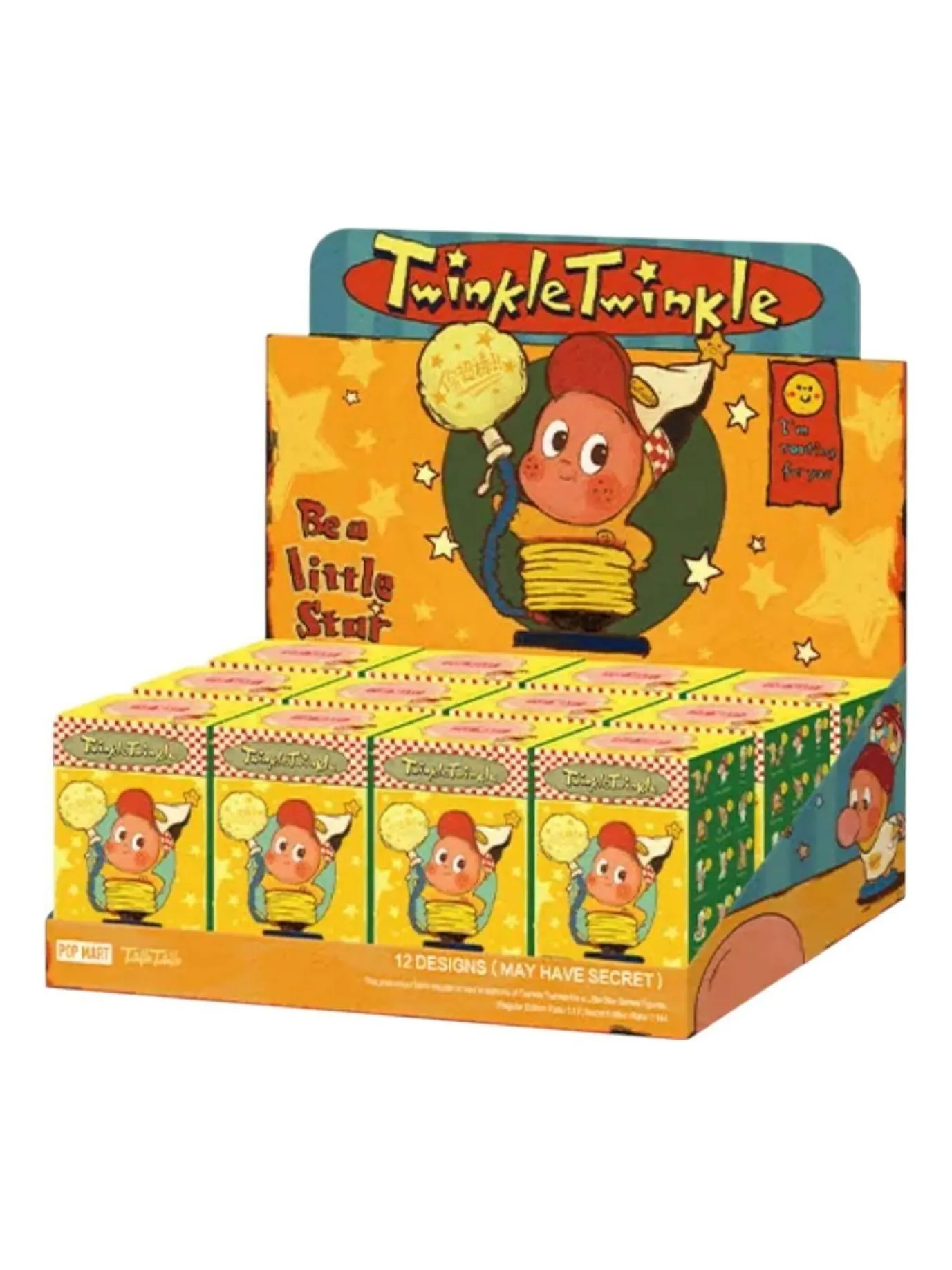 Набор фигурок Pop Mart Twinkle Twinkle Be a Little Star, запечатанная упаковка (12 коробочек-сюрпризов) — изображение 1 из 1