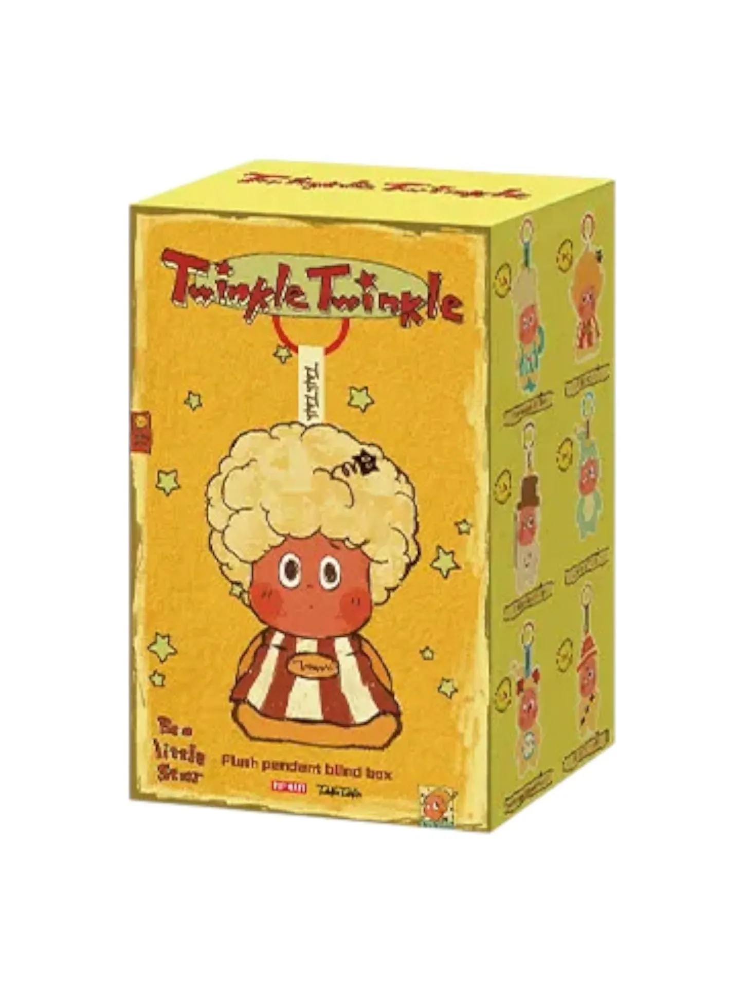 Мягкая плюшевая подвеска Pop Mart Twinkle Twinkle Be a Little Star, запечатанная упаковка (1 коробка-сюрприз), мульти