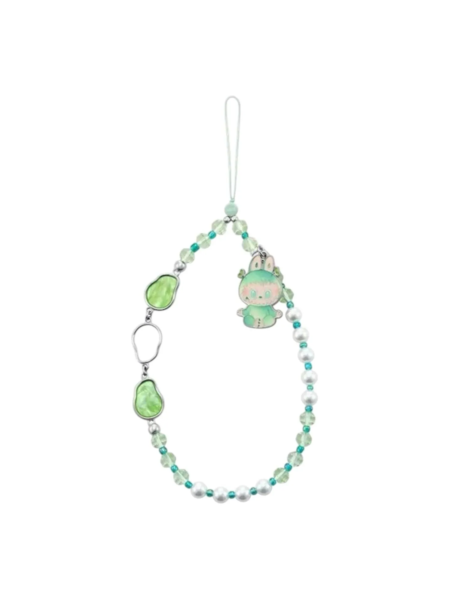Лабубу Pop Mart The Monsters Labubu Big into Energy Phone Charm 'Serenity' — изображение 1 из 1, мульти