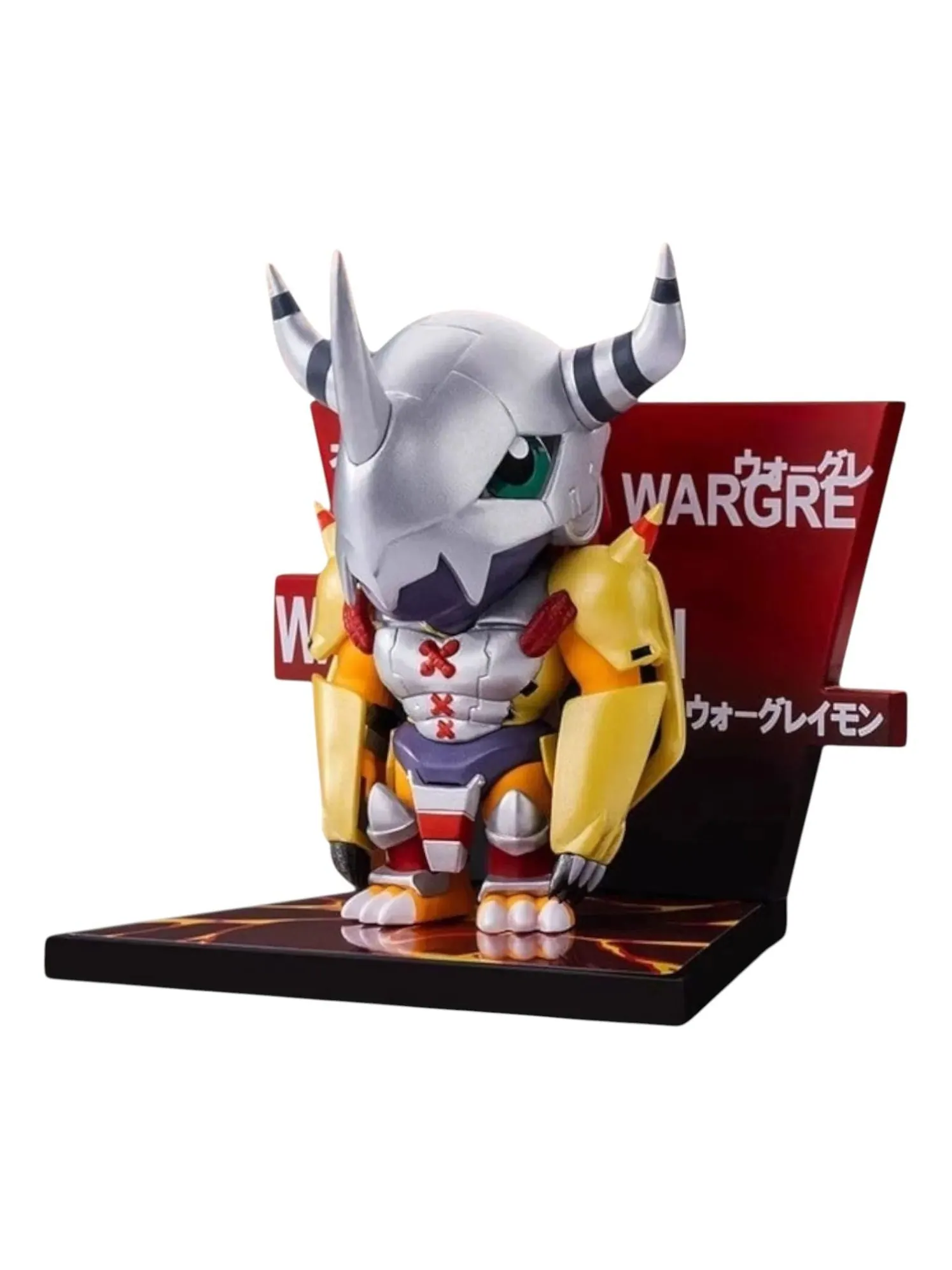 Магнит на холодильник Pop Mart Digimon, запечатанная упаковка, 'War Greymon' — изображение 1 из 1, мульти