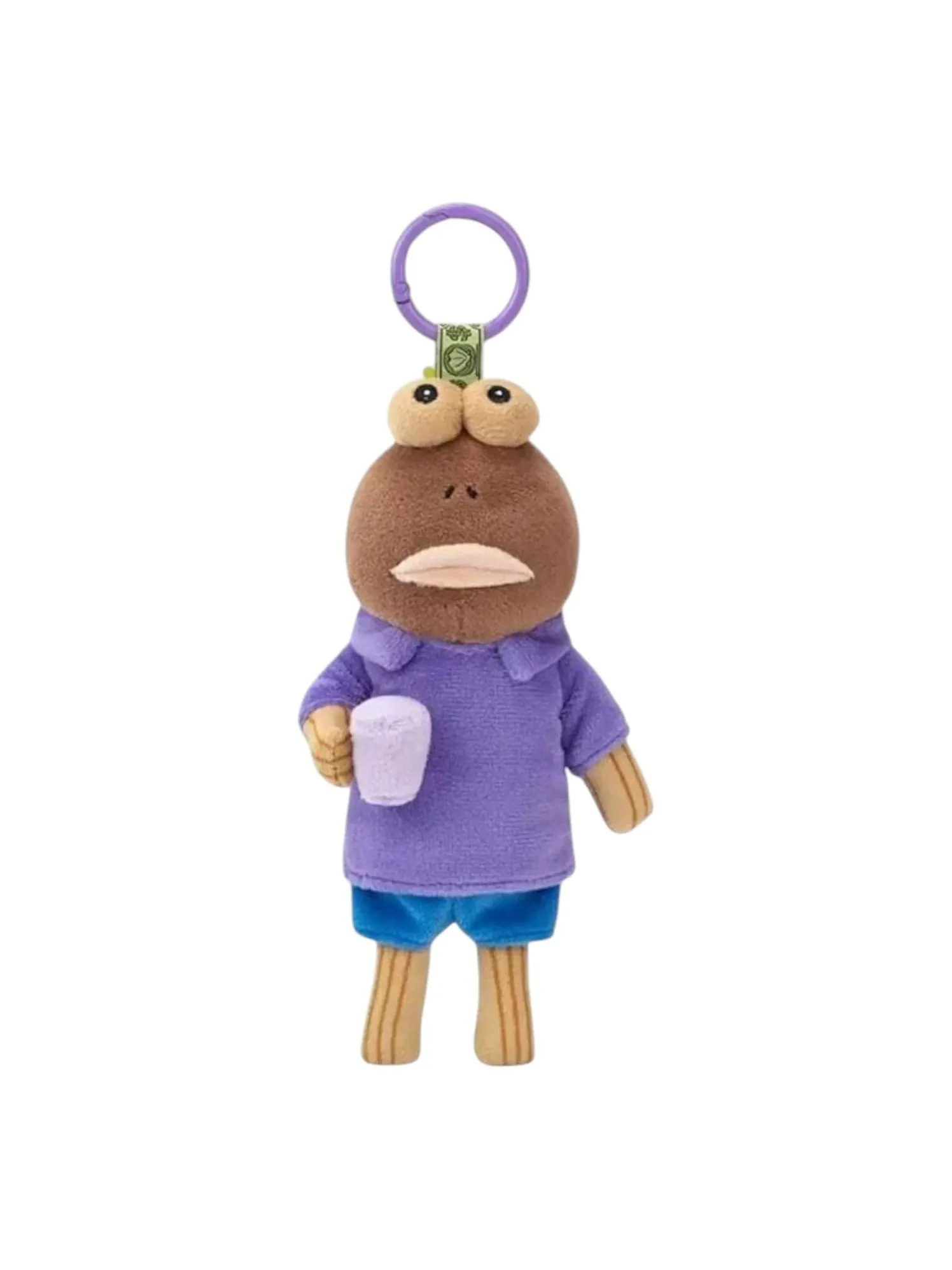 Фигурка Pop Mart x Bikini Bottom Buddies Plush 'Whimsical Dazed Fish' — изображение 1 из 1, мульти