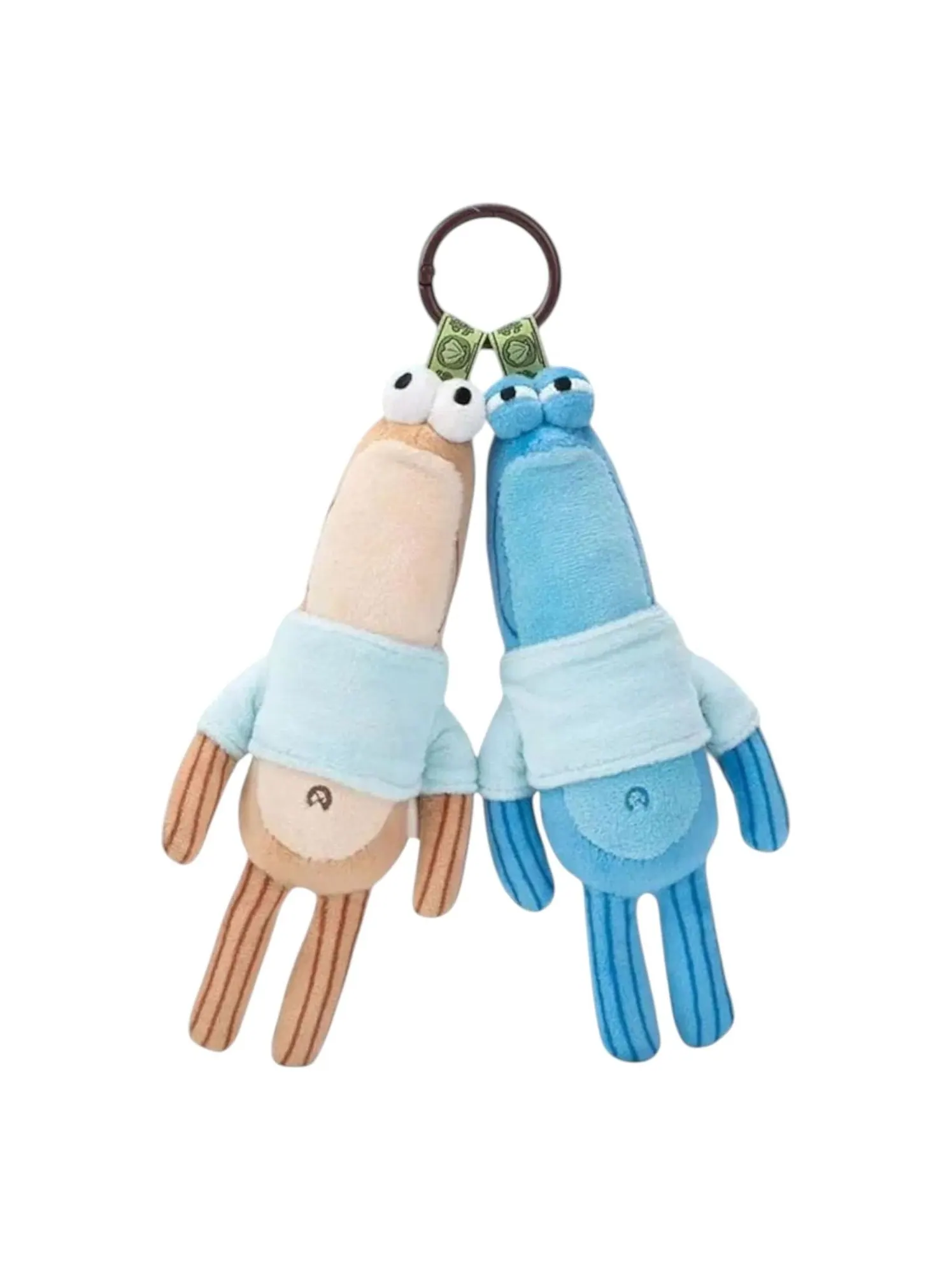 Фигурка Pop Mart x Bikini Bottom Buddies Plush 'Whimsical Sardine Brothers' Secret Edition — изображение 1 из 1, мульти