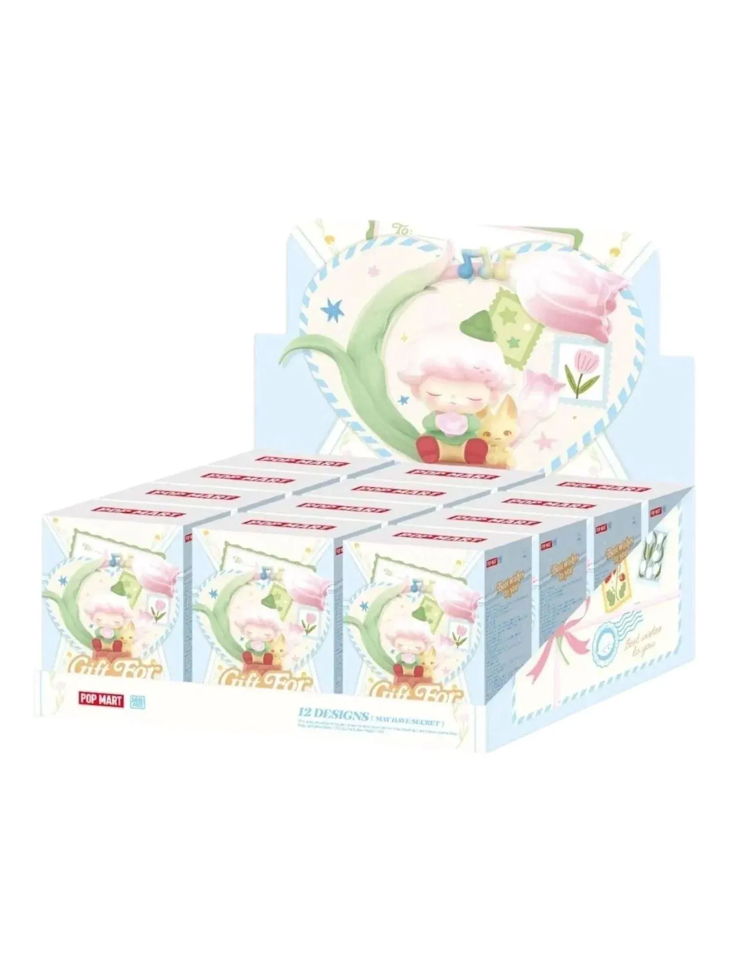 Коллекционная фигурка Pop Mart Gift For You Greeting Card Scene Sets — изображение 1 из 1, мульти