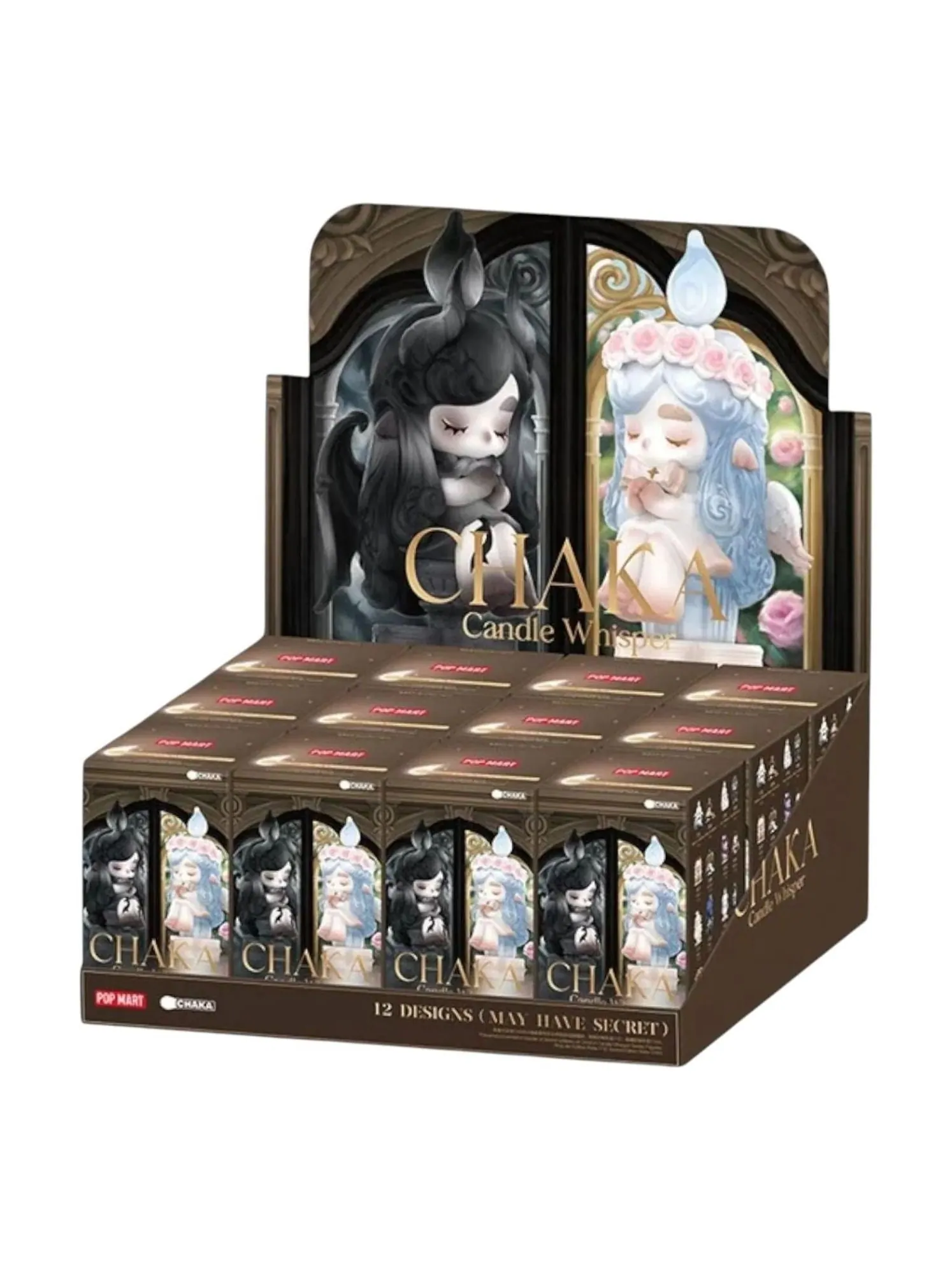 Набор фигурок Pop Mart Chaka Candle Whisper в запечатанной коробке (12 коробочек-сюрпризов) — изображение 1 из 1, мульти