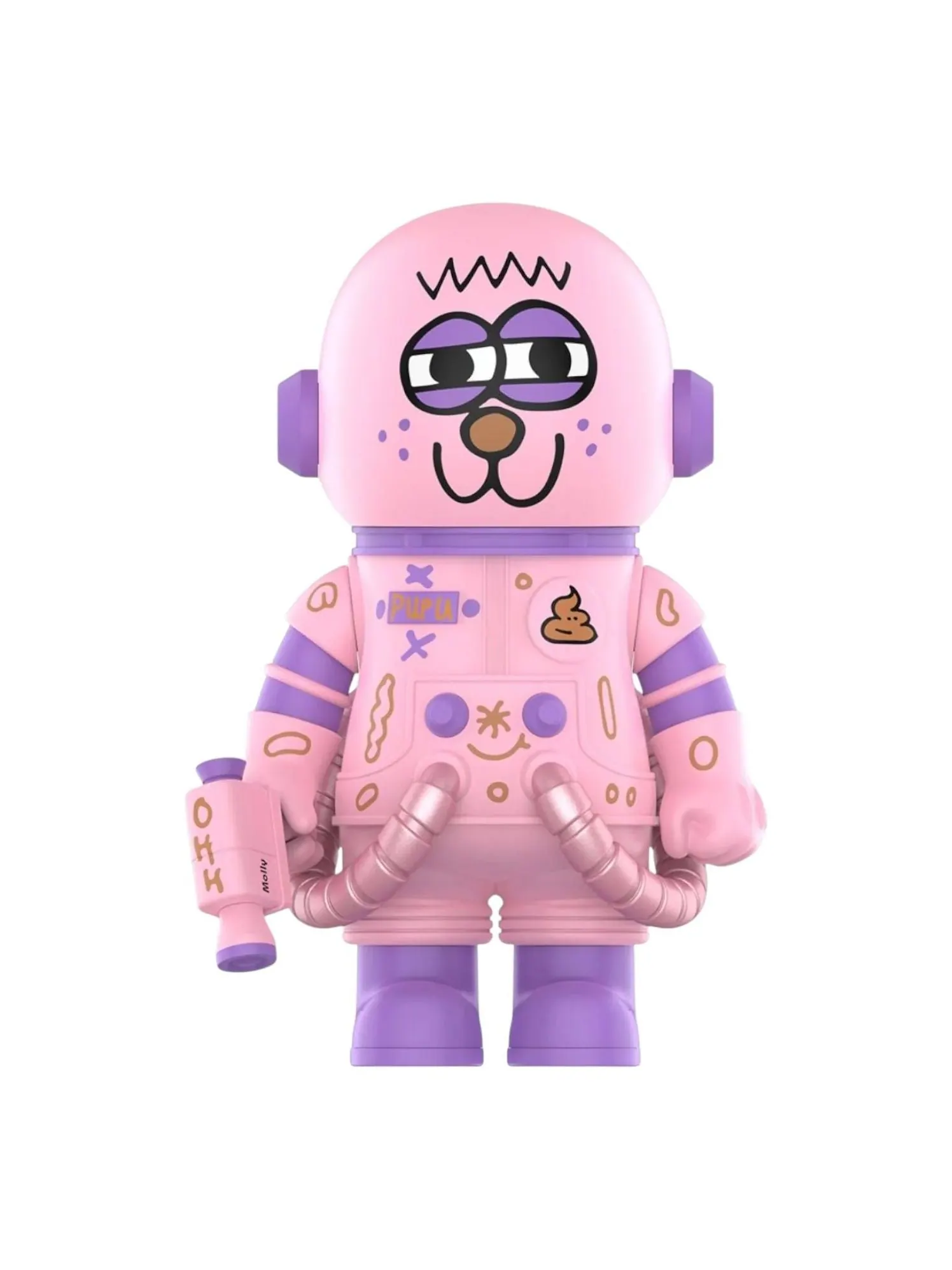 Фигурка Pop Mart Mega Space Molly 400% Jon Burgerman Space Cadets 'Pupu' — изображение 1 из 1, мульти