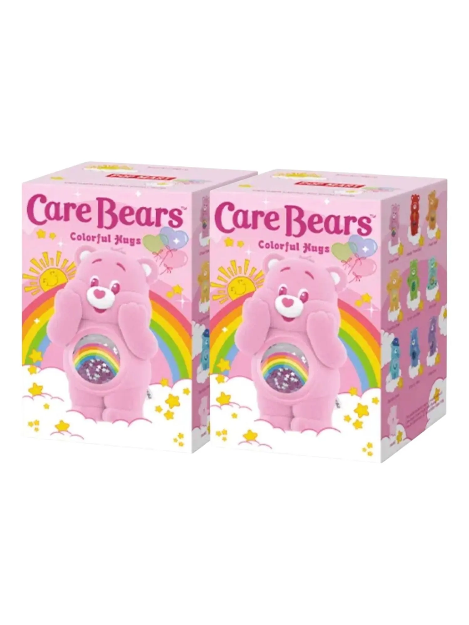 Набор фигурок Pop Mart Care Bears Colorful Hugs в запечатанной коробке (2 непрозрачные коробки) — изображение 1 из 1, мульти