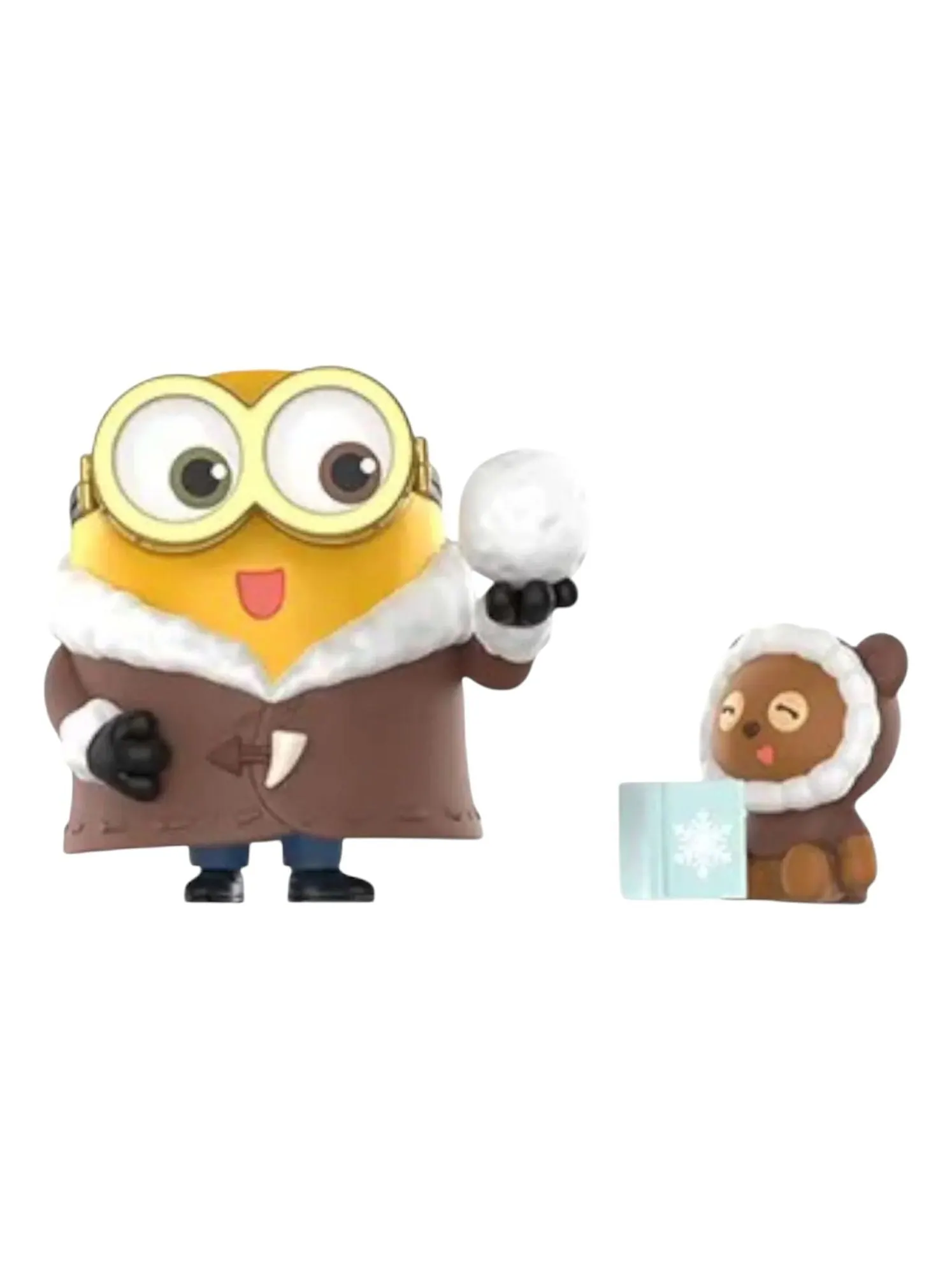 Фигурка Pop Mart Minions Bedtime Stories by Bob and Tim Figures 'Arctic Survival Guide' — изображение 1 из 1, мульти