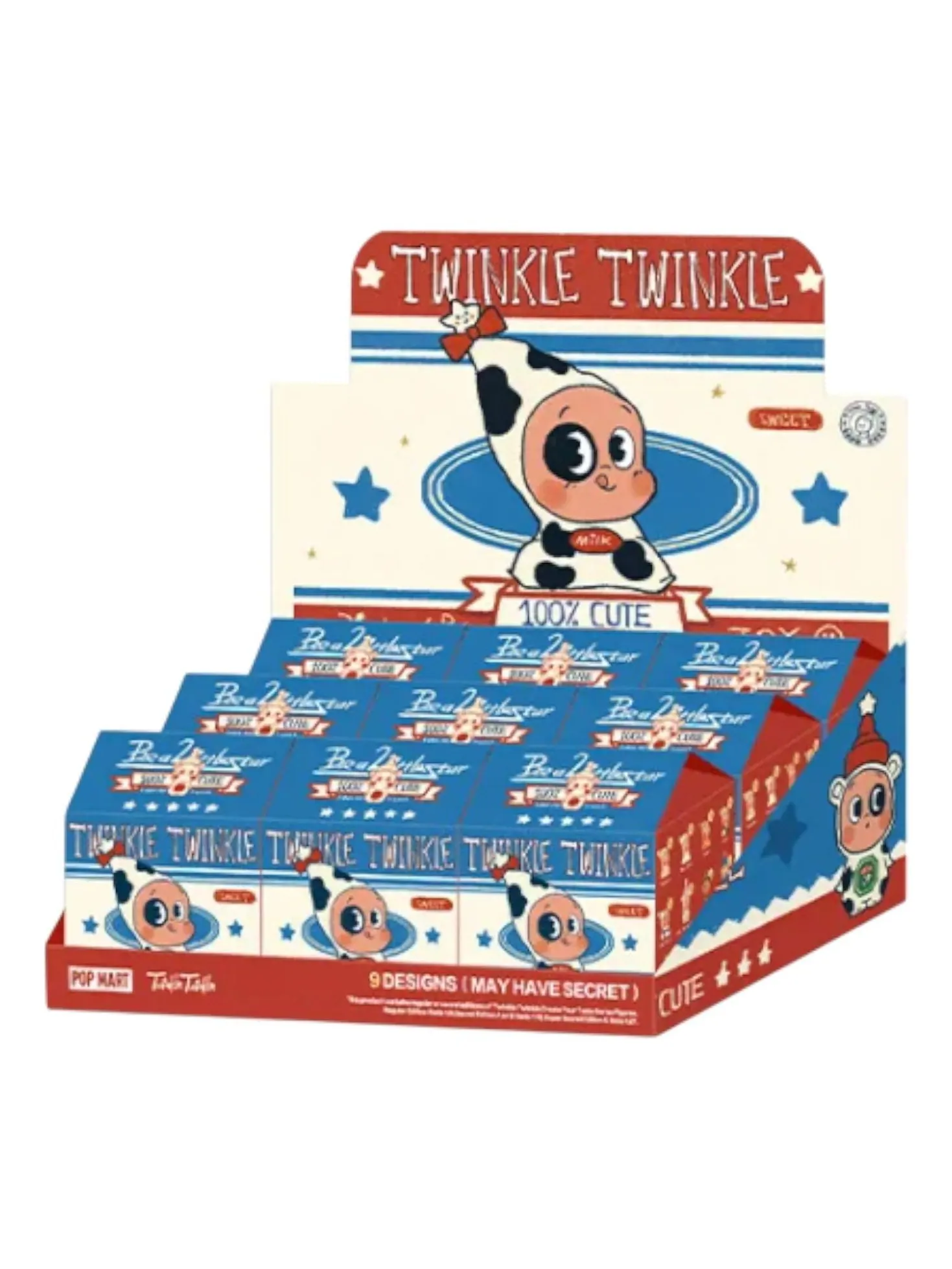 Фигурка Pop Mart Twinkle Twinkle Create Your Taste A Figures Sealed Case (9 Blind Boxes) — изображение 1 из 1, мульти