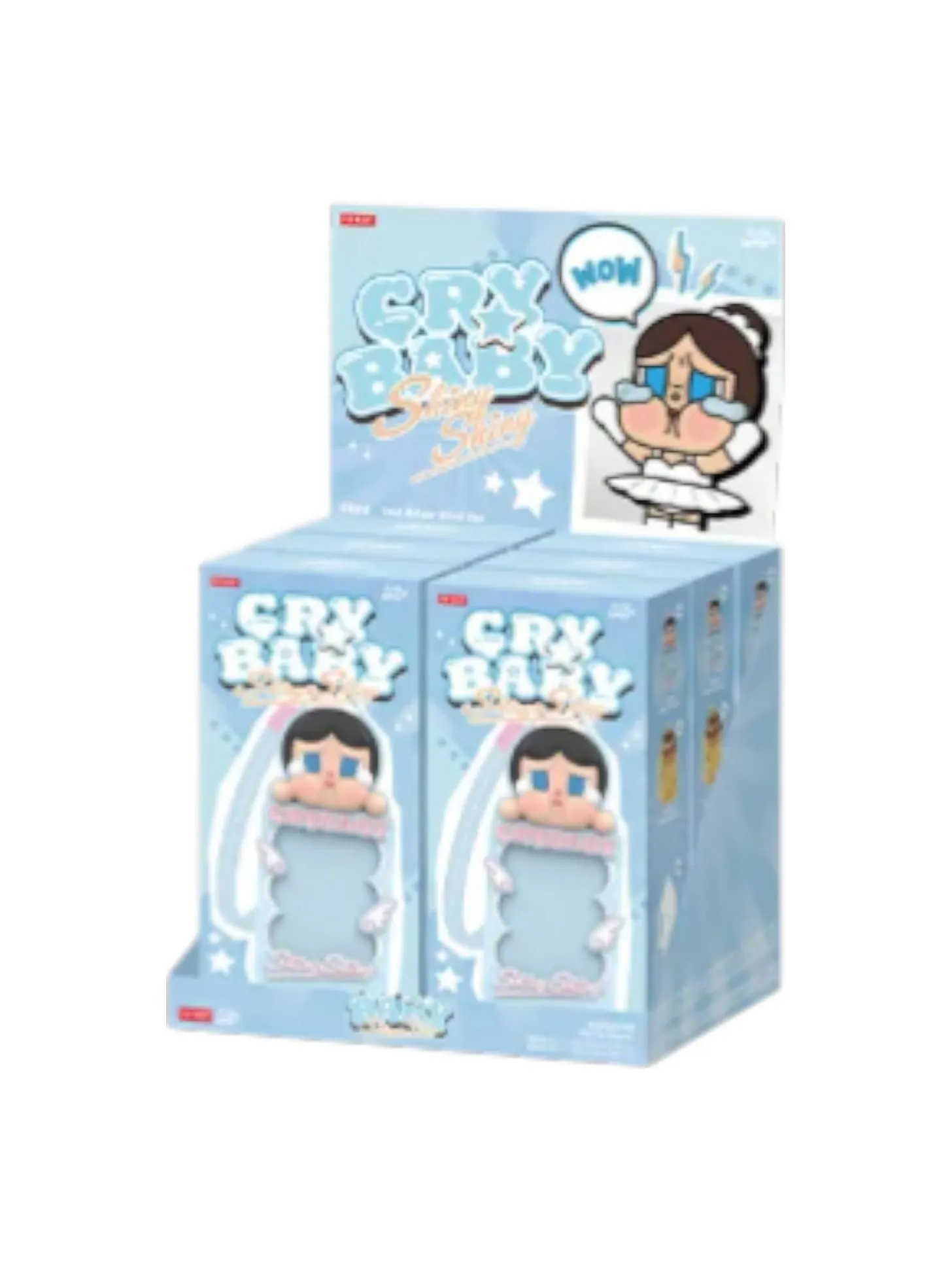 Фигурка Pop Mart Crybaby Shiny Shiny Card Holder Blind Box Sealed Case (6 Blind Box) — изображение 1 из 1, мульти