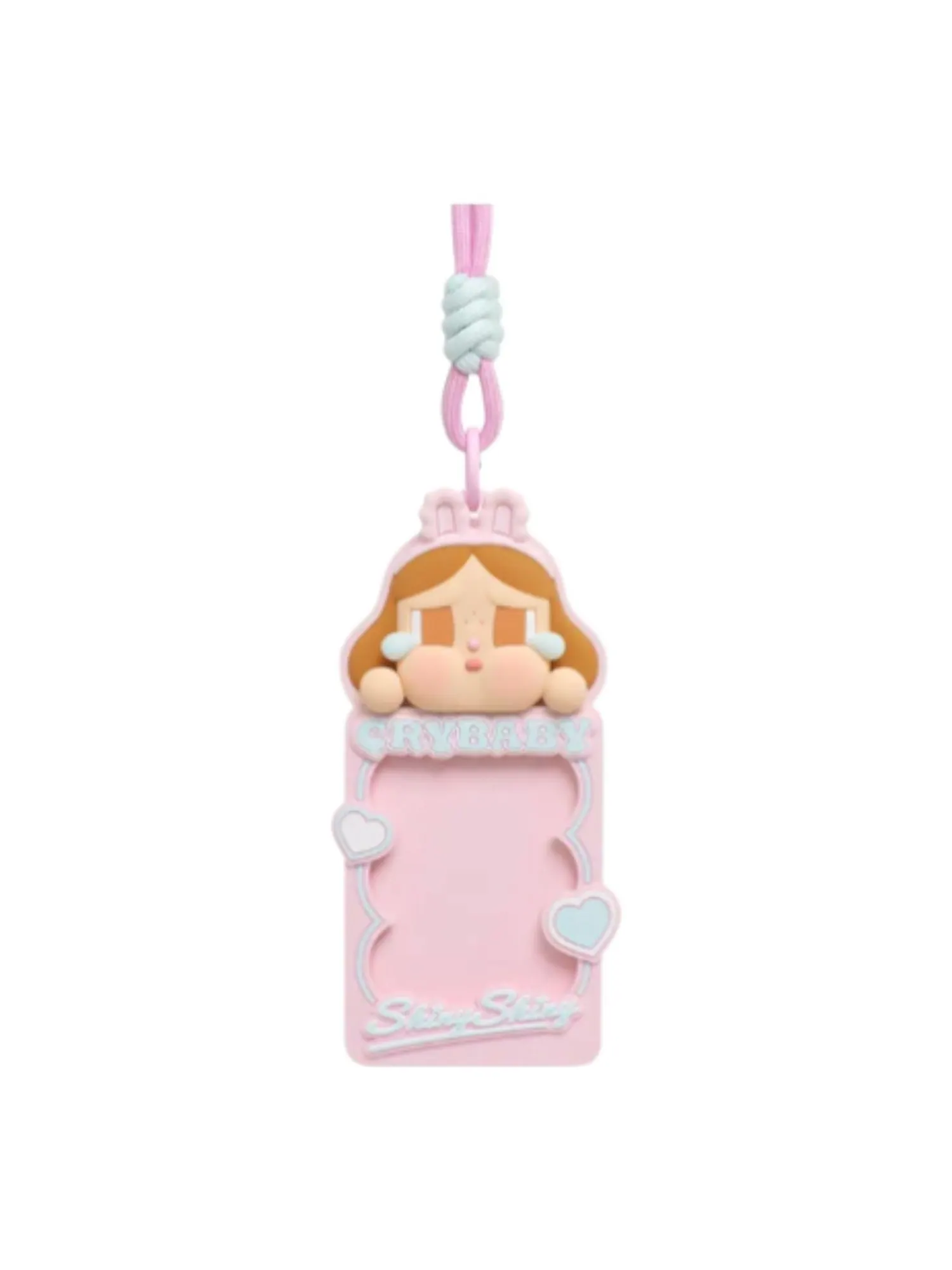 Фигурка Pop Mart Crybaby Shiny Shiny Card Holder 'Shiny Sweetheart' — изображение 1 из 1, мульти