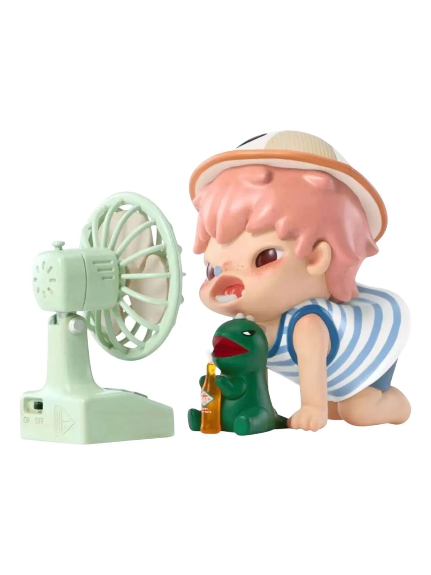Фигурка Pop Mart Hirono Figurine at the PTS International Toy Show 'Summer Breeze' — изображение 1 из 1, мульти