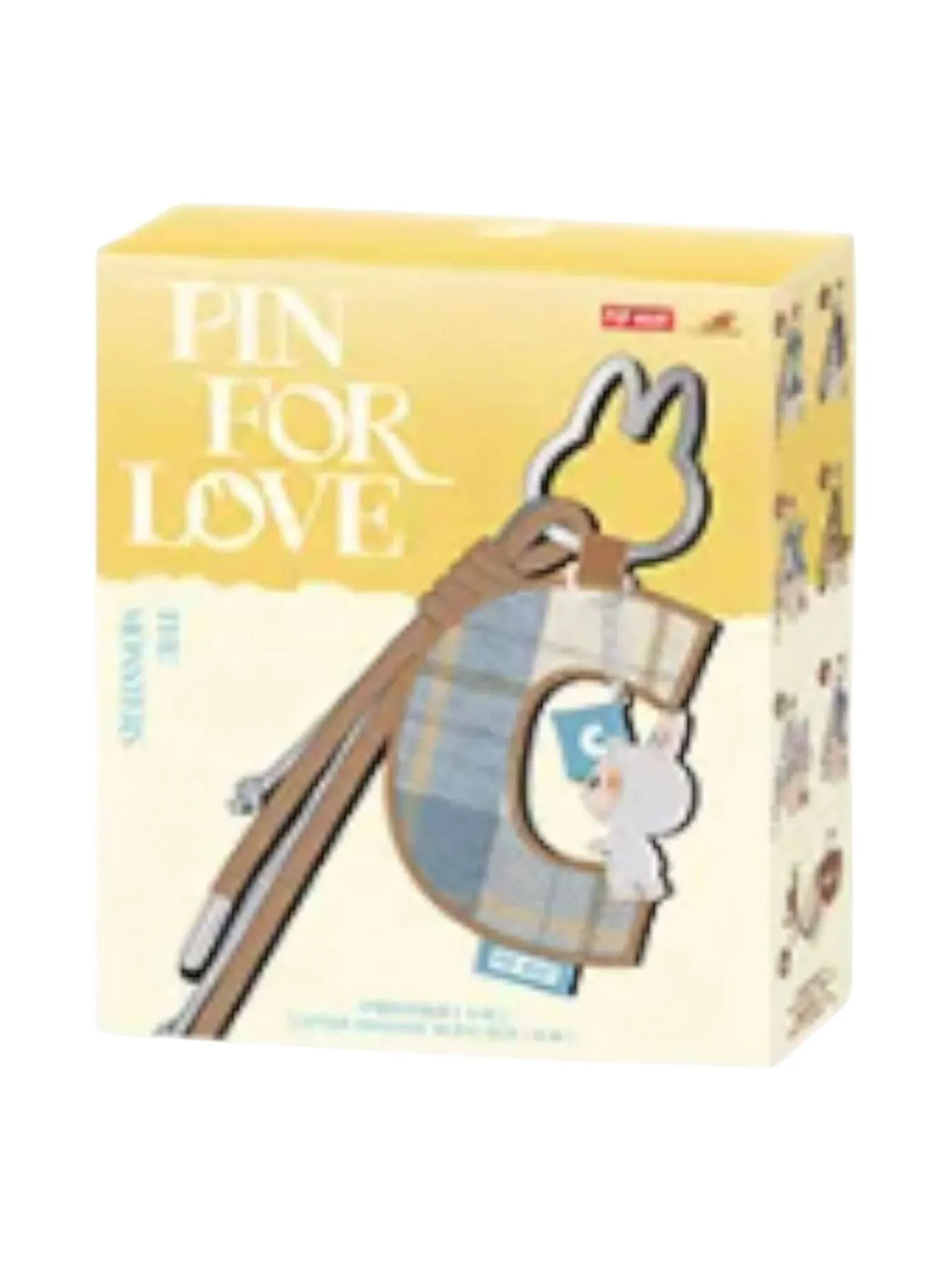 Лабубу Pop Mart The Monsters Labubu Pin for Love Letter Pendant Sealed Case (A-M) (1 Blind Box) — изображение 1 из 1, мульти
