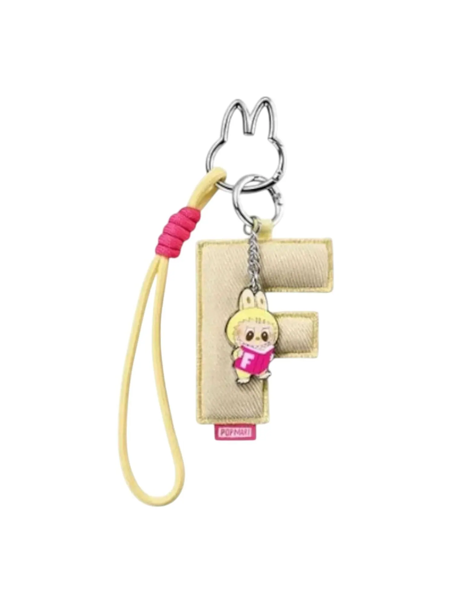 Значок Pop Mart The Monsters Labubu Pin for Love Letter Pendant 'F' — изображение 1 из 1, мульти