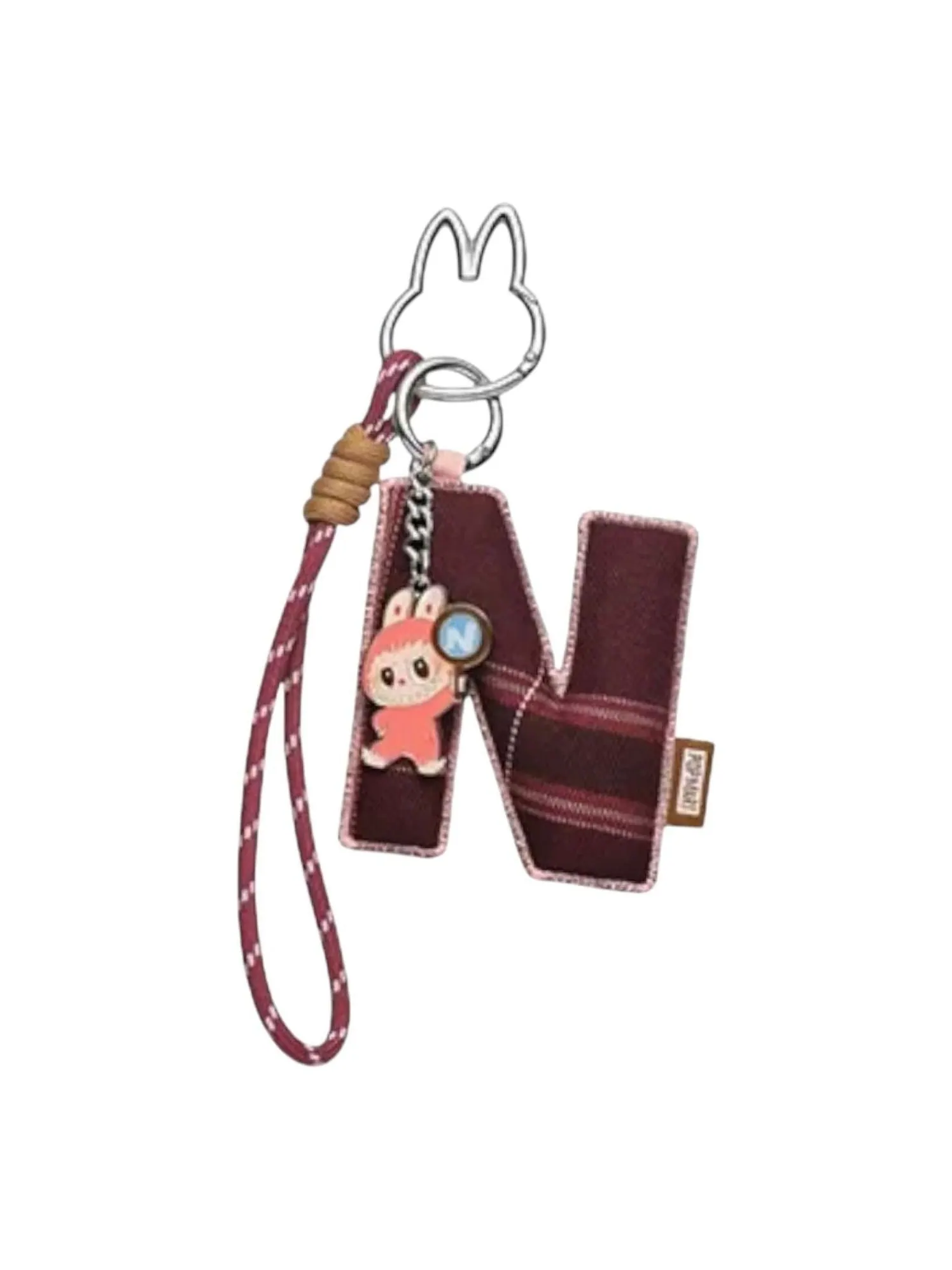 Лабубу Pop Mart The Monsters Labubu Pin for Love Letter Pendant 'N' — изображение 1 из 1, мульти