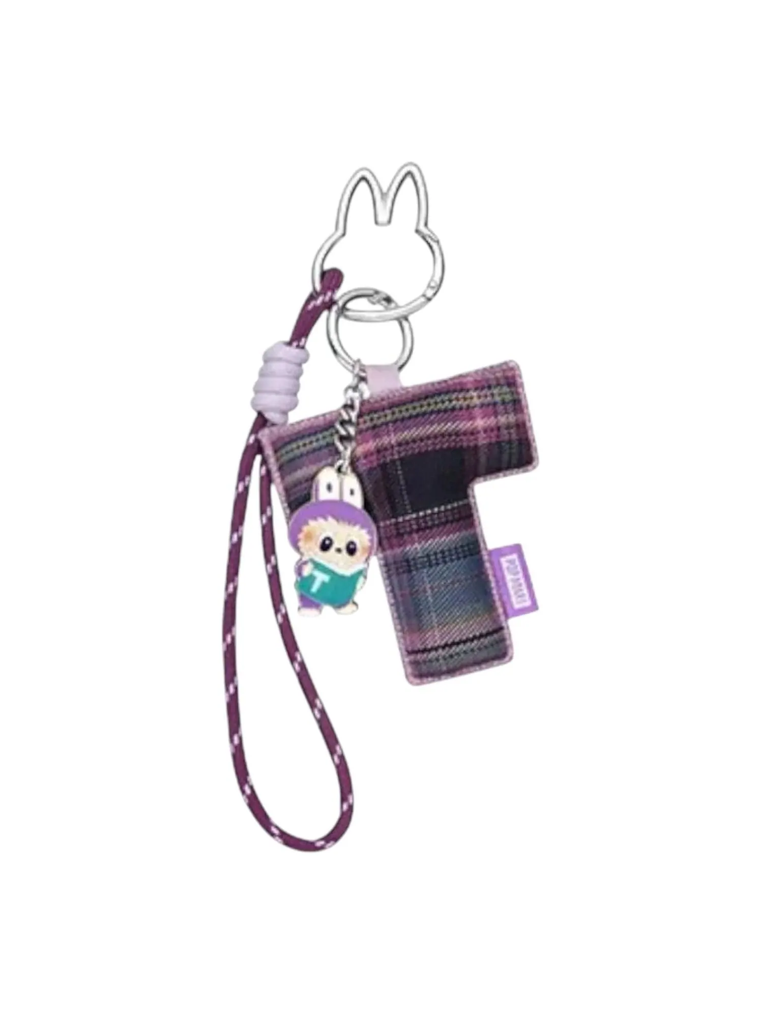 Лабубу Pop Mart The Monsters Labubu Pin for Love Letter Pendant 'T' — изображение 1 из 1, мульти