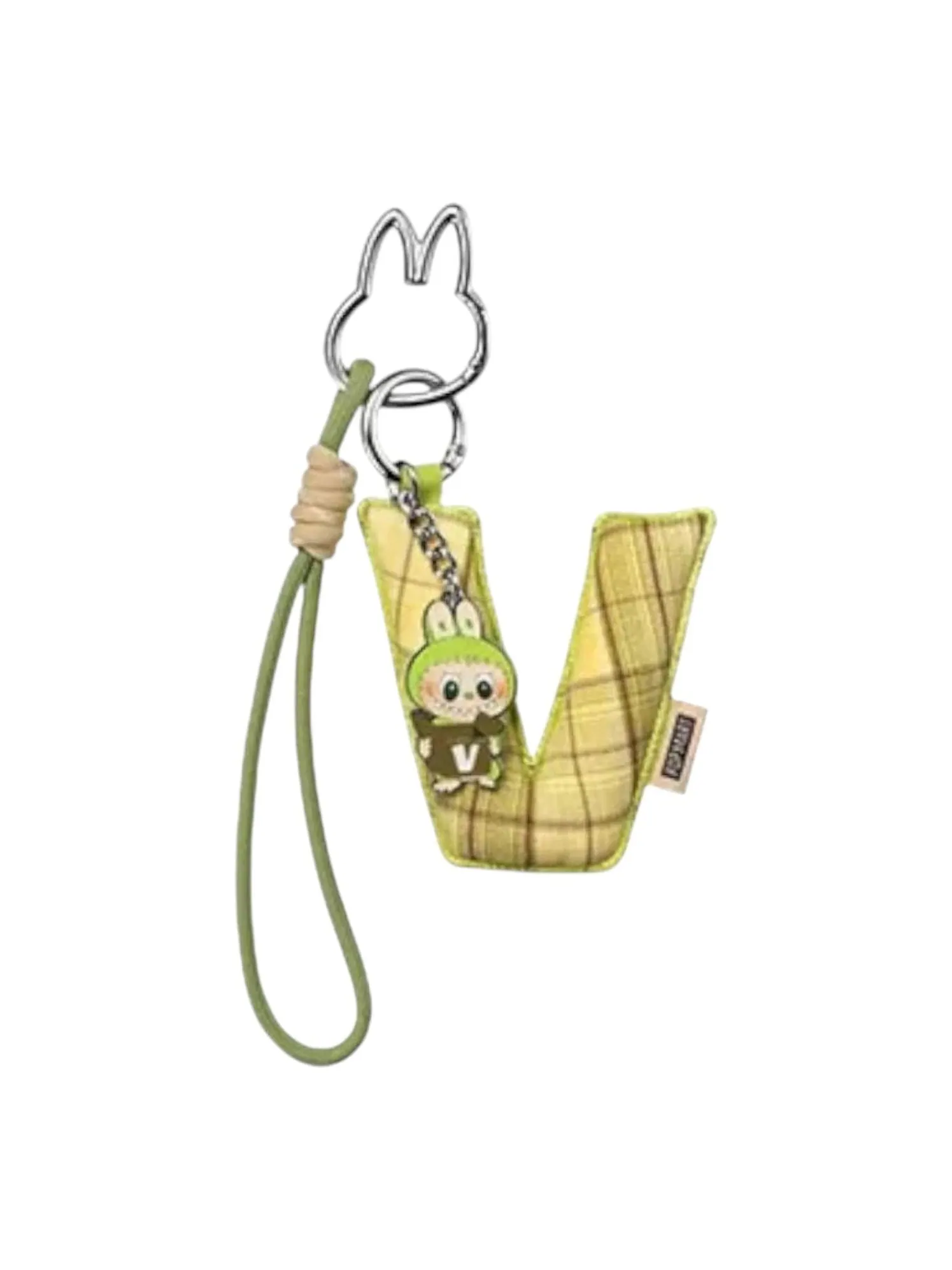Лабубу Pop Mart The Monsters Labubu Pin for Love Letter Pendant 'V' — изображение 1 из 1, мульти