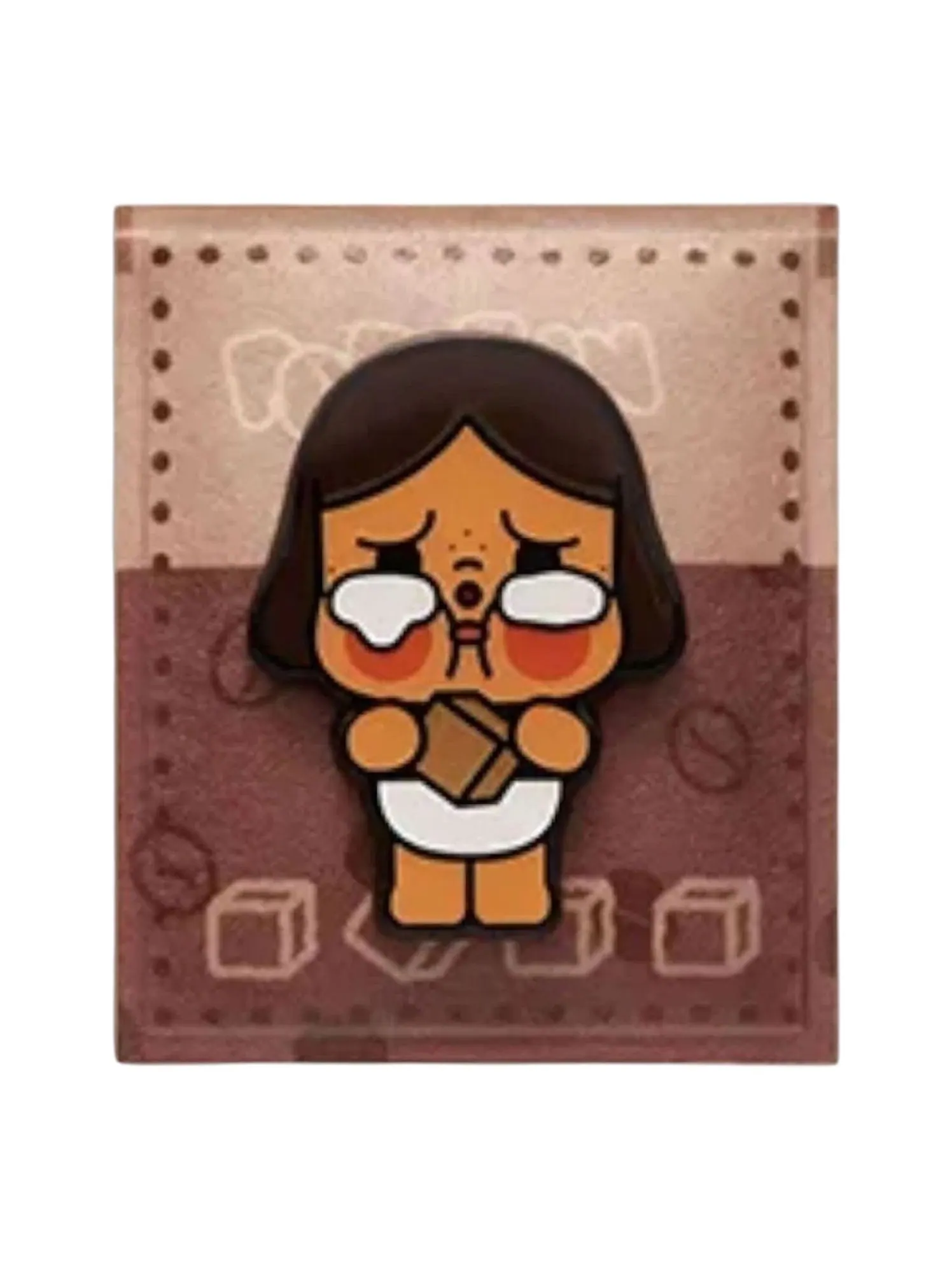 Фигурка Pop Mart Pop Bean Coffee Factory Fridge Magnet 'Crybaby Golden Sugar Seasoning' — изображение 1 из 1, мульти