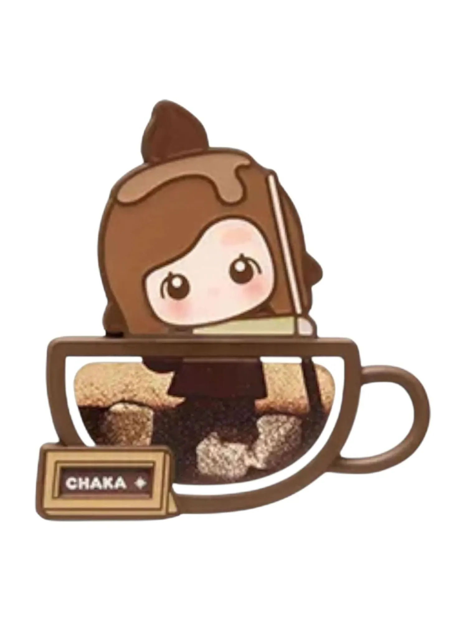 Фигурка Pop Mart Pop Bean Coffee Factory Fridge Magnet 'Chaka Double-shot Espresso' — изображение 1 из 1, мульти