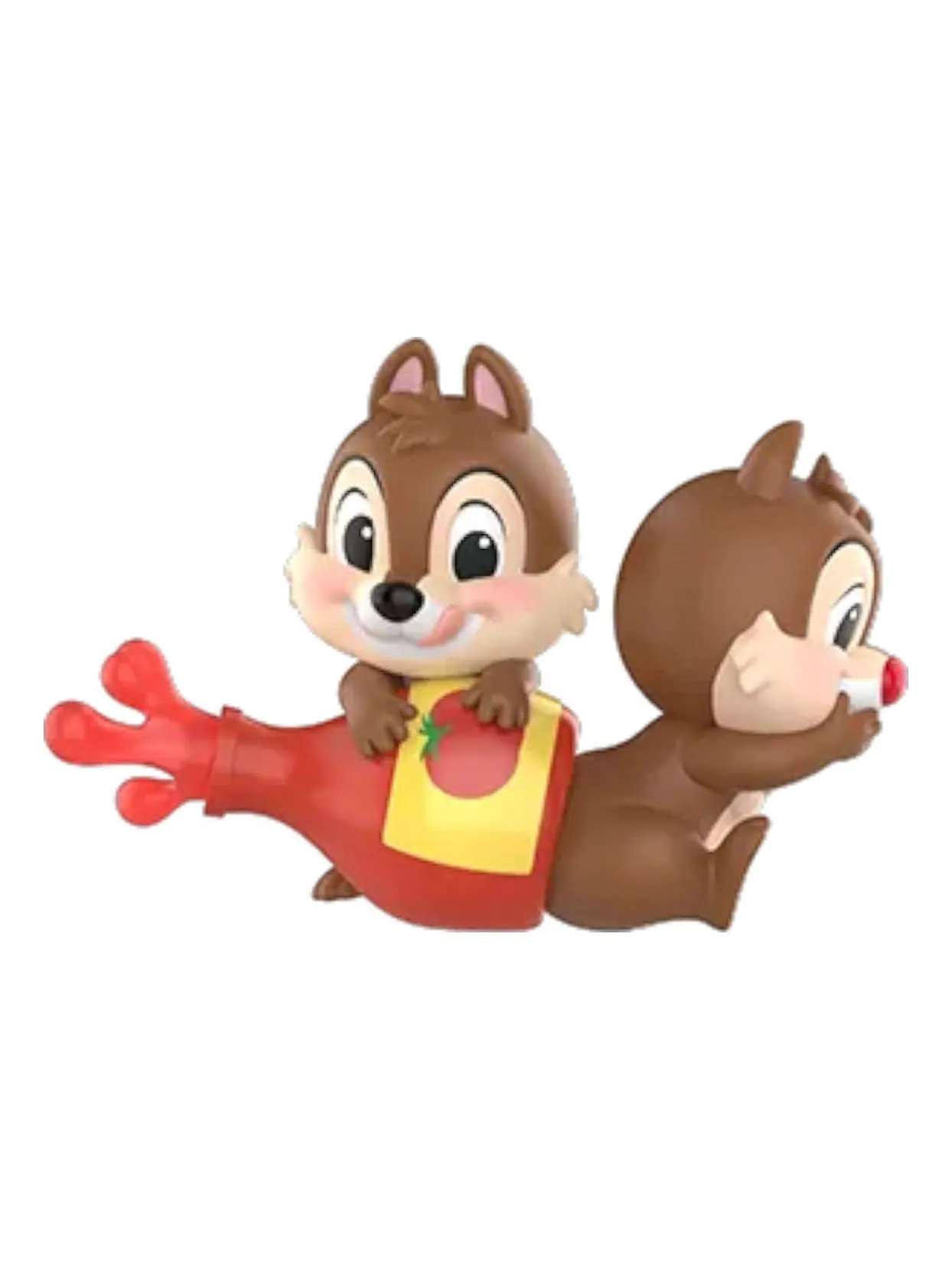 Фигурка Pop Mart Disney Chip 'N Dale Fun Loving Brother Series Figures 'Squeeze Ketchup' — изображение 1 из 1, мульти