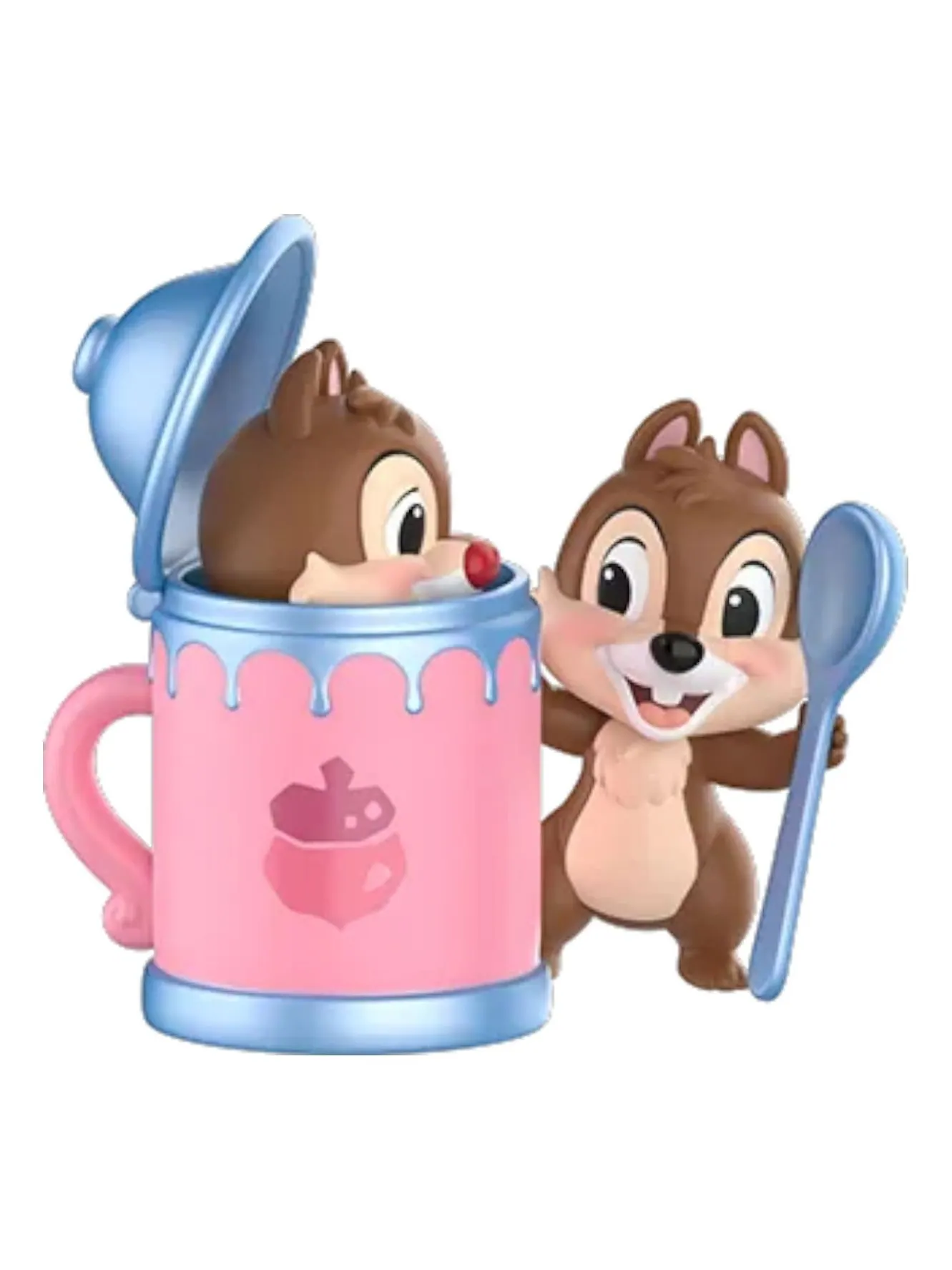 Фигурка Pop Mart Disney Chip 'N Dale Fun Loving Brother Series Figures 'Tea Cup Hiding Kitten' — изображение 1 из 1, мульти