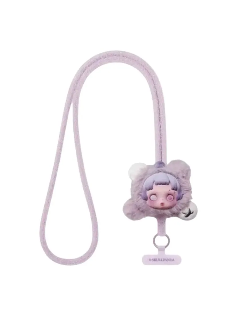 Фигурка Pop Mart Skullpanda You Found Me Cell Phone Lanyard 'Forgotten Bear' — изображение 1 из 1, мульти