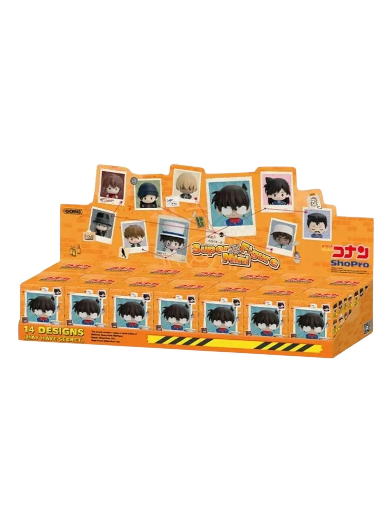 Набор Pop Mart Detective Conan Super Mini, запечатанный (14 коробочек-сюрпризов) — изображение 1 из 1, мульти