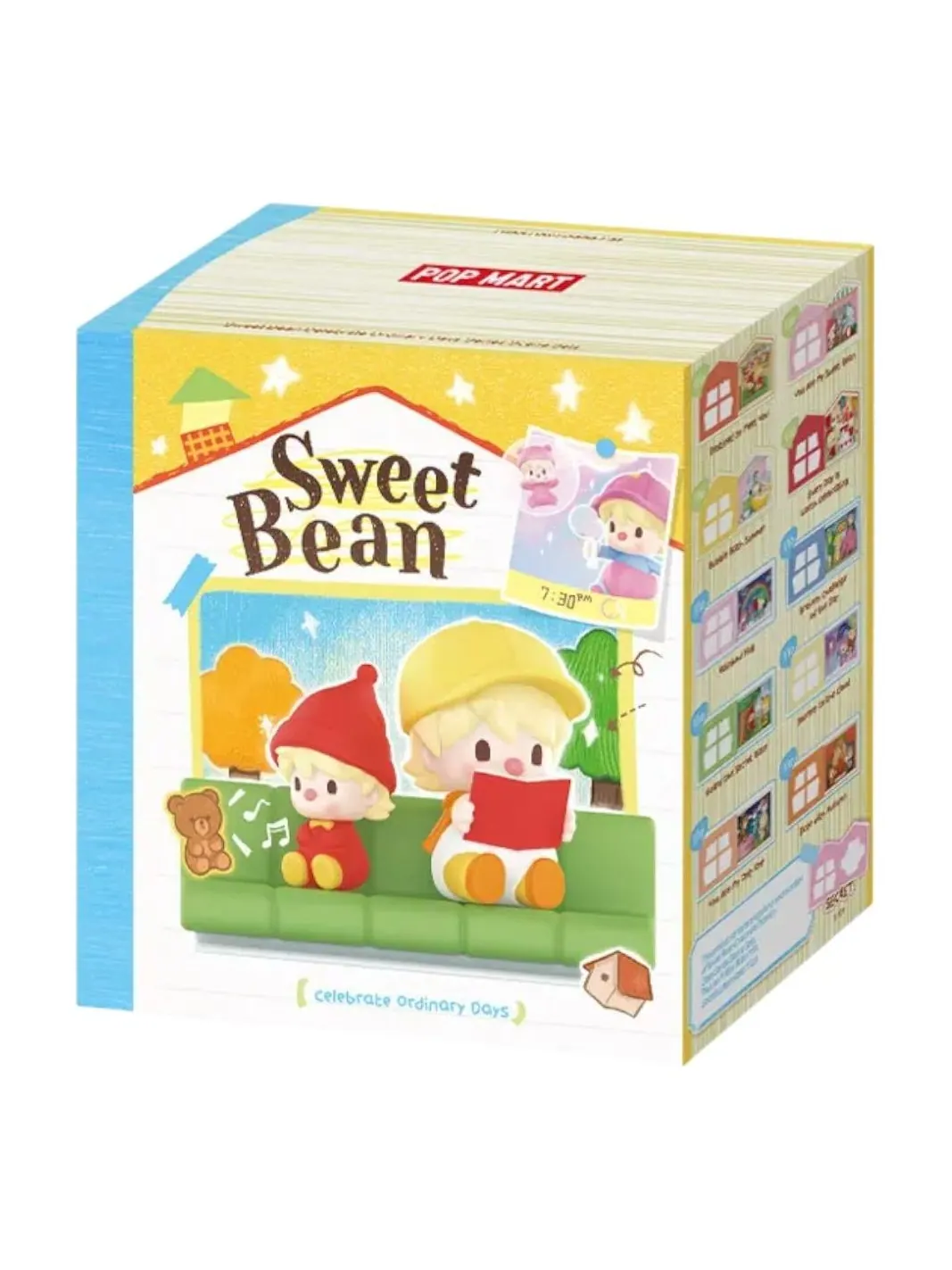 Набор Pop Mart Sweet Bean Celebrate Ordinary Days Series Sets в запечатанной коробке (1 слепой бокс) — изображение 1 из 1