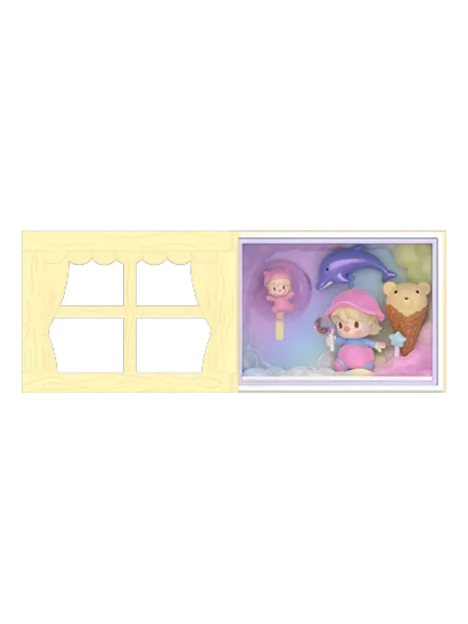Фигурка Pop Mart Sweet Bean Celebrate Ordinary Days Series Sets 'Cloud Paradise Adventure' — изображение 1 из 1, мульти