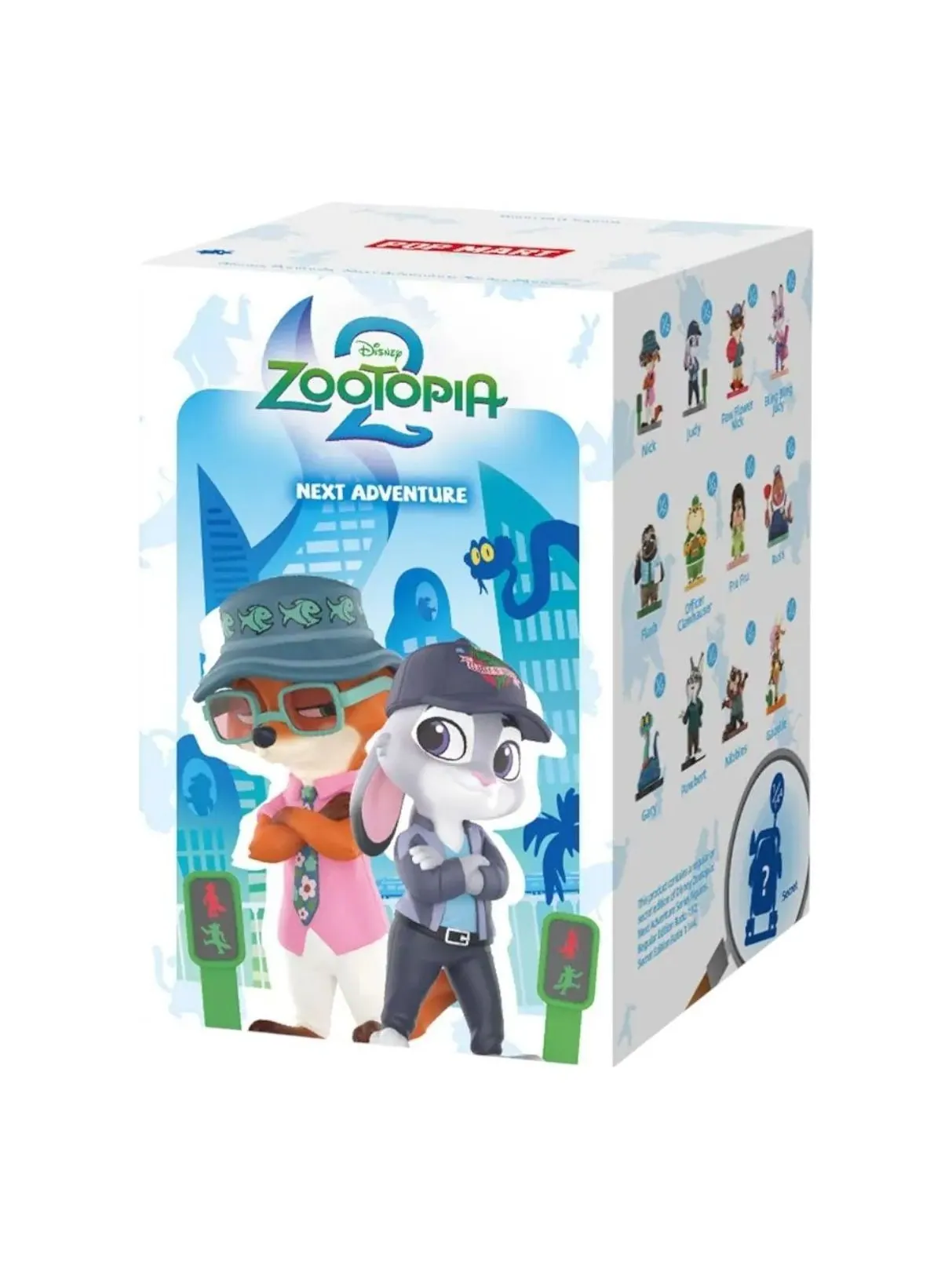 Фигурка Pop Mart Disney Zootopia Next Adventure Figures Sealed Case (1 Blind Box) — изображение 1 из 2, мульти