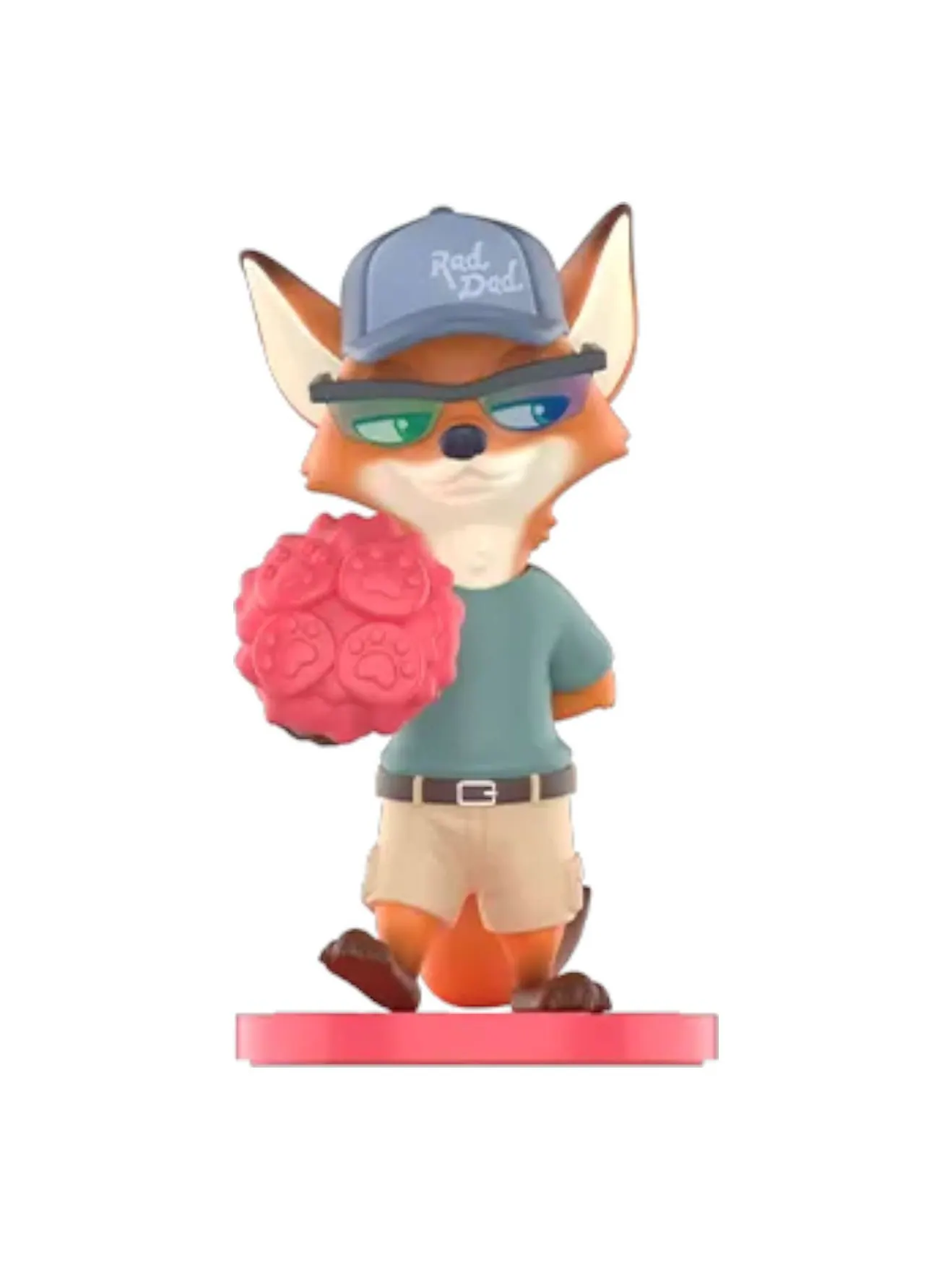 Фигурка Pop Mart Disney Zootopia Next Adventure Figures 'Paw Flower Nick' — изображение 1 из 1, мульти