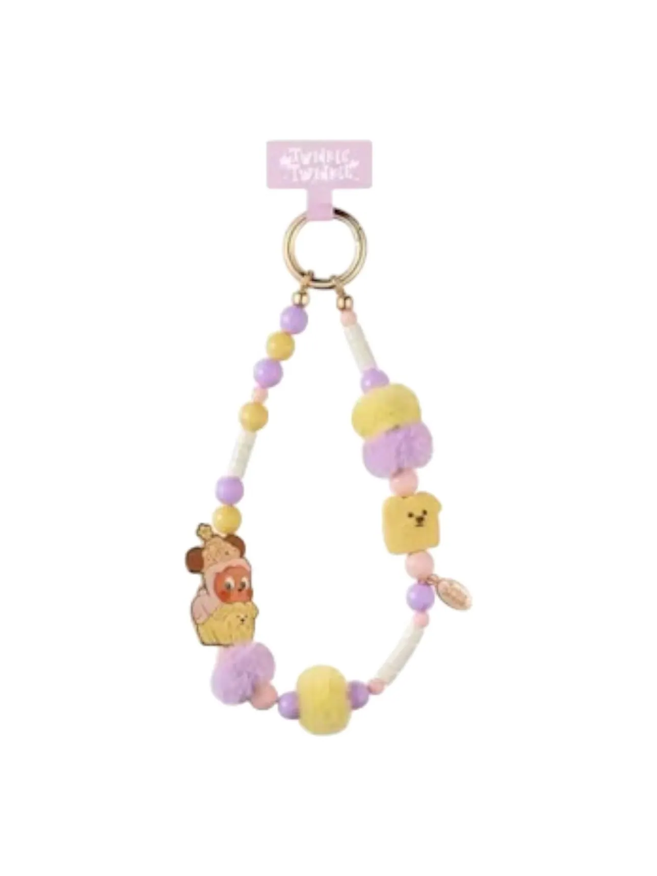 Фигурка Pop Mart Stars Delicious Moments Collection Cell Phone Lanyard 'Chestnut Cream' — изображение 1 из 1, мульти
