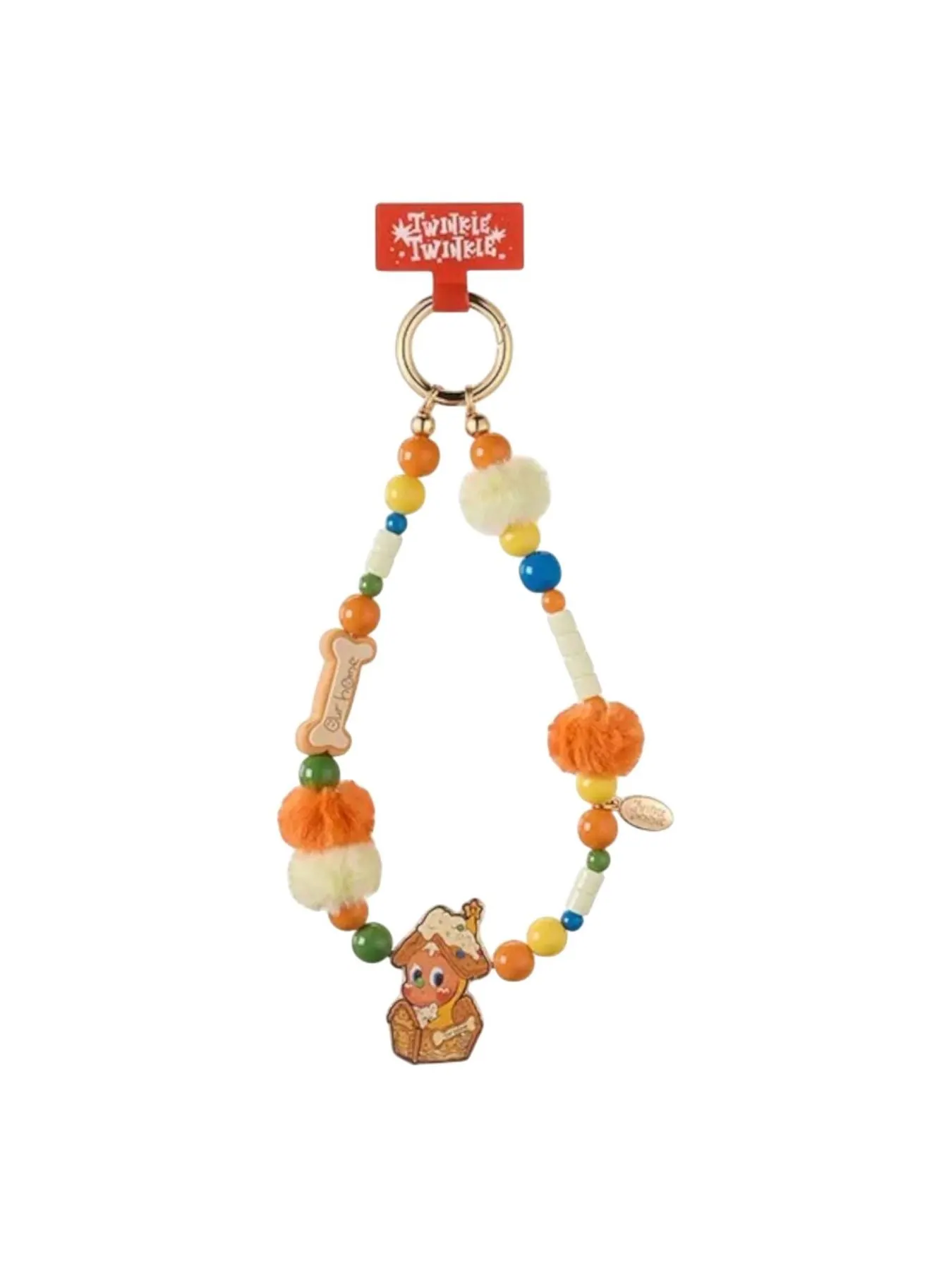 Фигурка Pop Mart Stars Delicious Moments Collection Cell Phone Lanyard 'Cookie House' — изображение 1 из 1, мульти