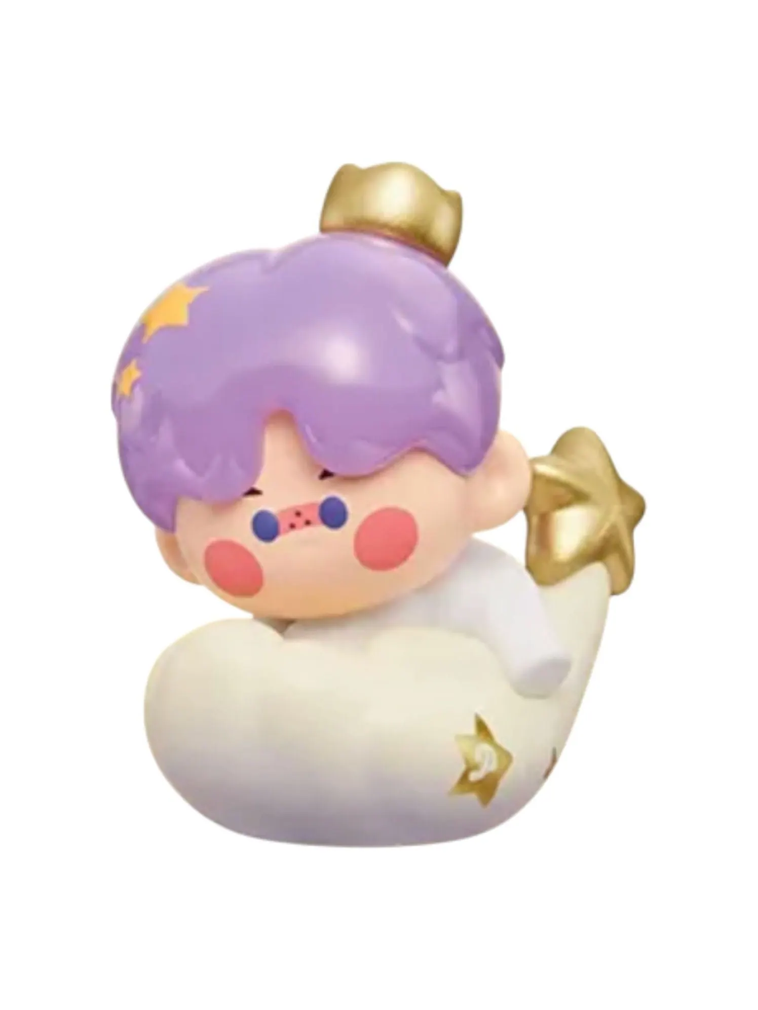 Фигурка Pop Mart Pop Bean Goodnight, Night Sky Series Figure 'Pino Jelly Lie on Shooting Stars' — изображение 1 из 1, мульти