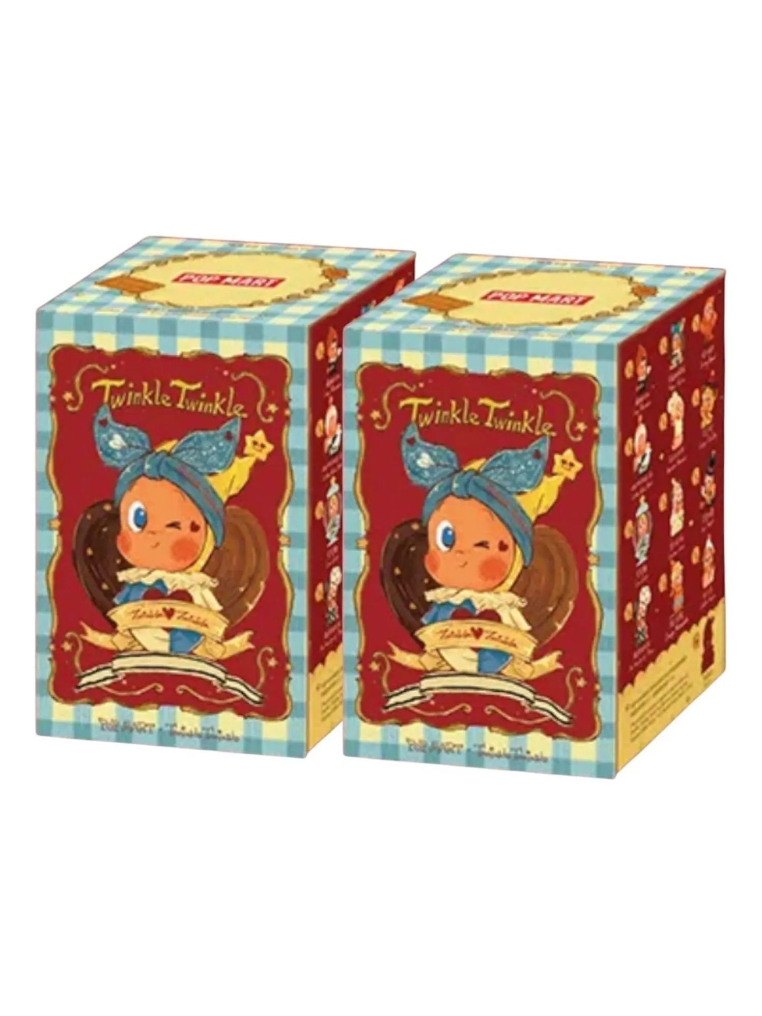 Фигурки Pop Mart Twinkle Twinkle Savor the Moment Series в запечатанных коробках (2 непрозрачные коробки), мульти