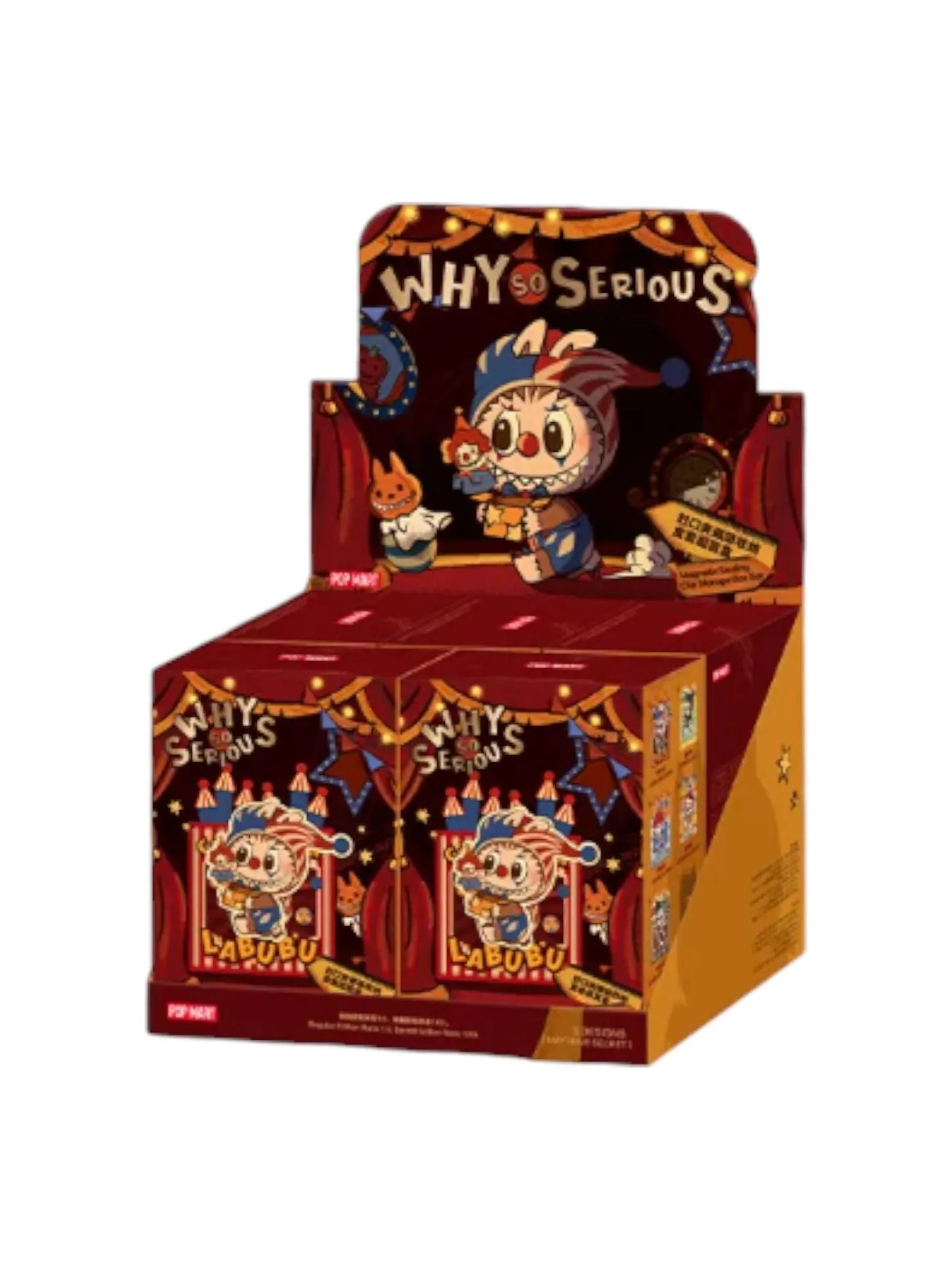 Фигурка Pop Mart WHY SO SERIOUS Collection Sealing Clips Magnetic Sealed Case (5 Blind Boxes) — изображение 1 из 1, мульти