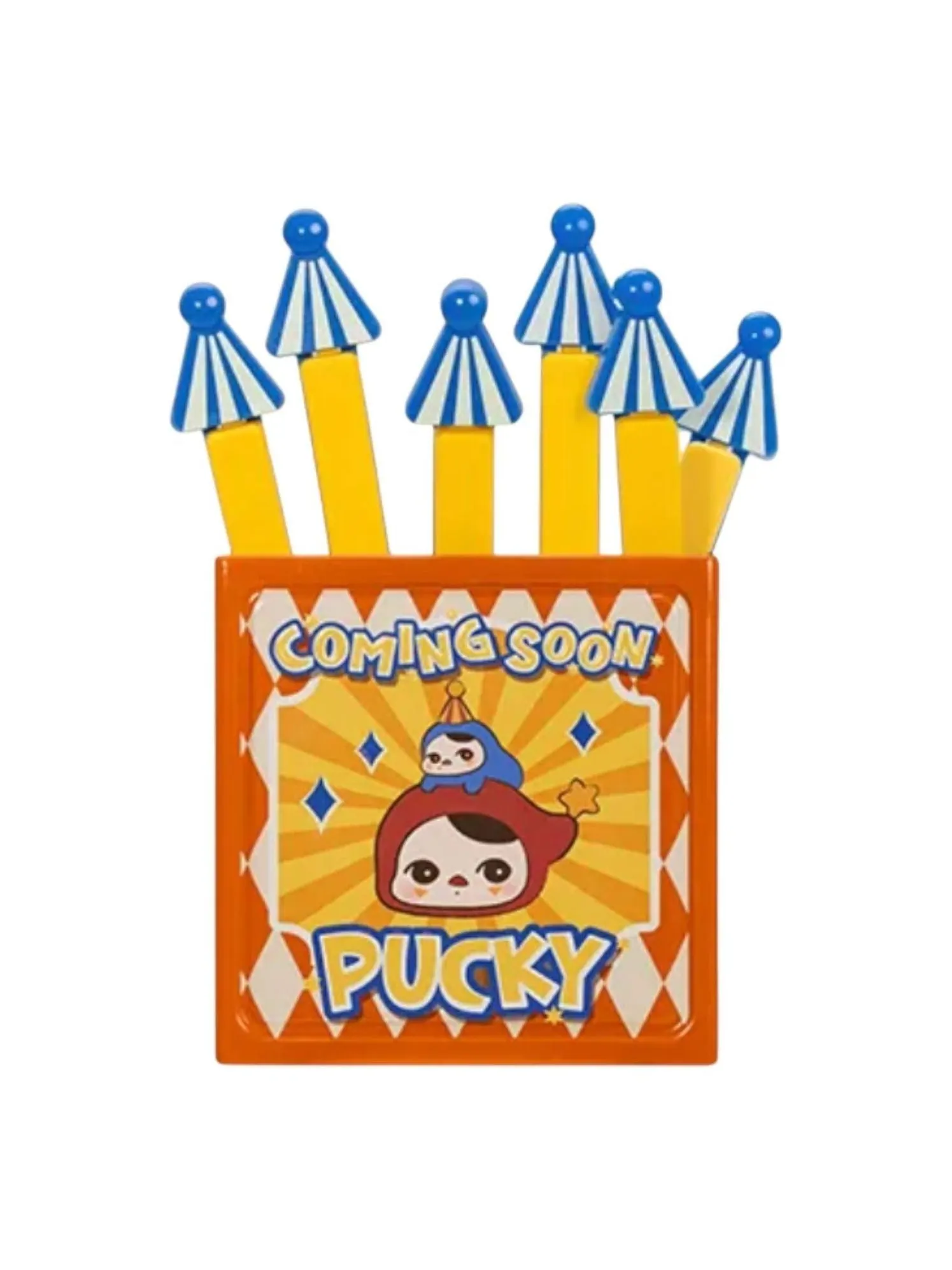 Фигурка Pop Mart WHY SO SERIOUS Collection Sealing Clips Magnetic 'Acrobat Sprite' — изображение 1 из 1, мульти