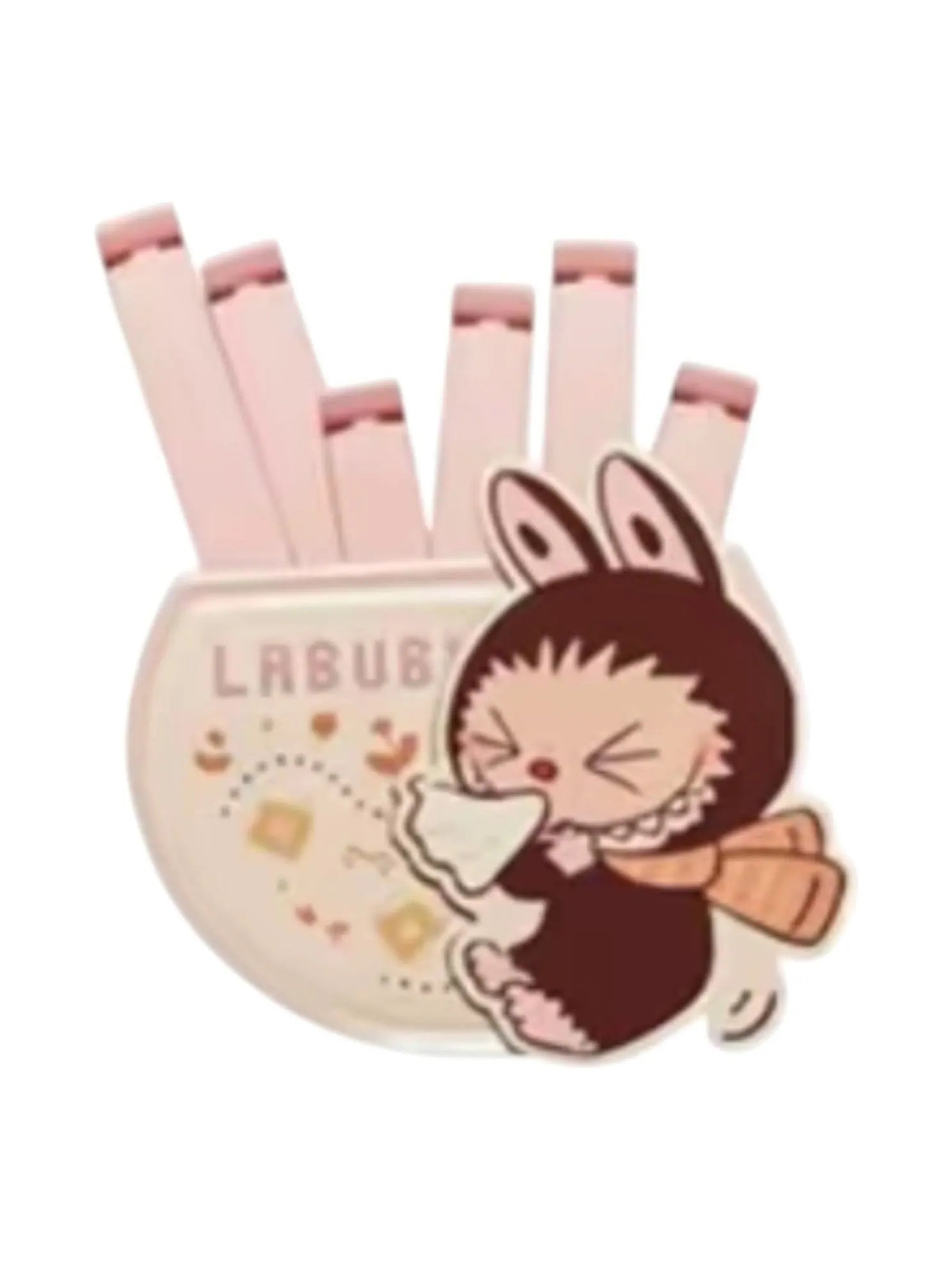 Лабубу Pop Mart Pom Party Collection Sealing Clips Magnetic 'Labubu' — изображение 1 из 1, мульти