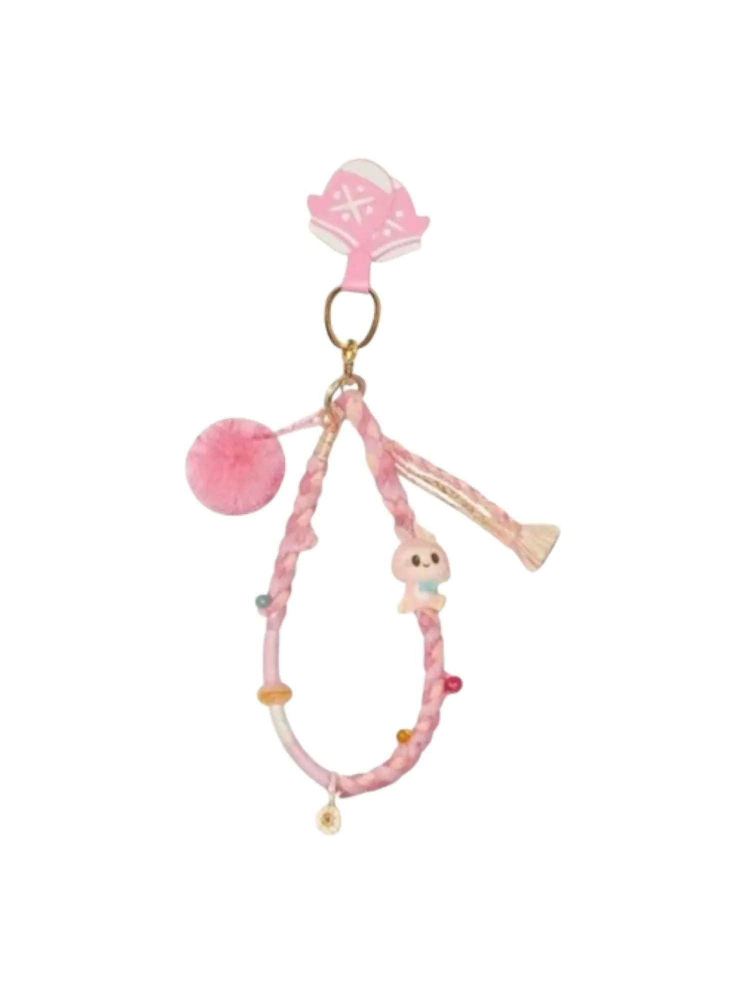 Лабубу Pop Mart The Monsters Labubu Pom Party Key Chain 'Pink' — изображение 1 из 1, мульти