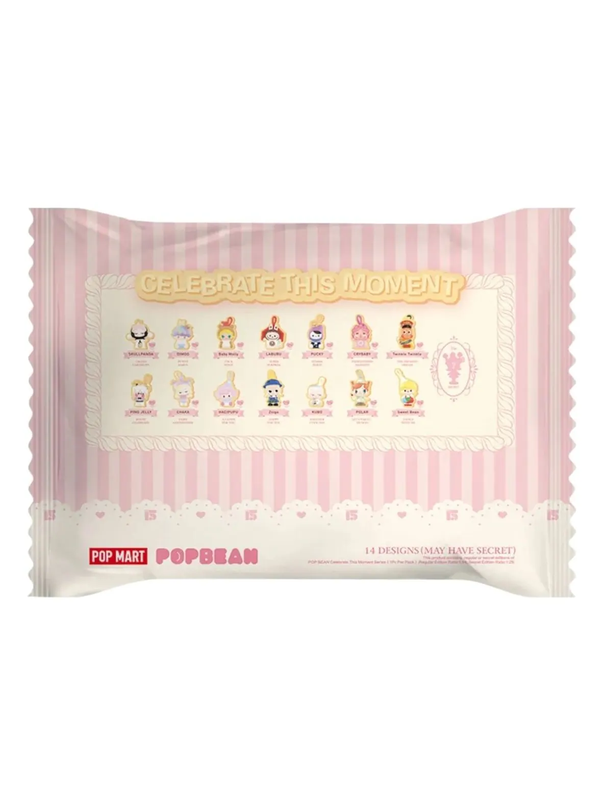 Набор фигурок Pop Mart Pop Bean Celebrate This Moment в запечатанной упаковке (1 непрозрачная упаковка) — изображение 1 из 1