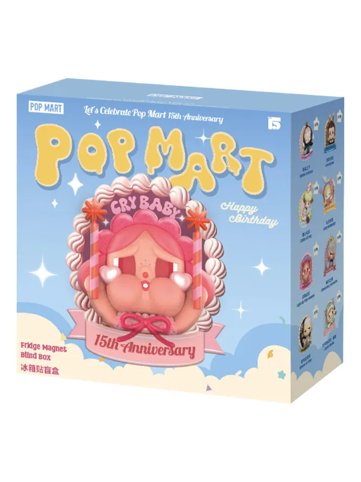 Магнит на холодильник Pop Mart Celebrate This Moment, запечатанная упаковка (1 слепой бокс) — изображение 1 из 2, мульти