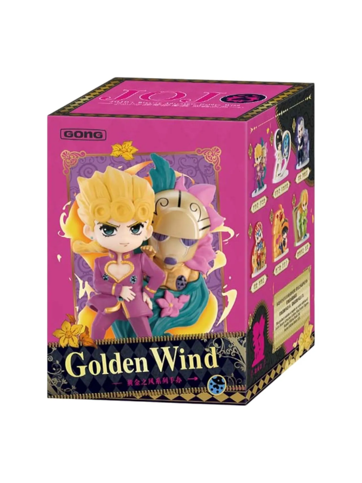 Набор фигурок Pop Mart Golden Wind Jojo's Bizarre Adventure в запечатанной коробке (1 слепой бокс) — изображение 1 из 1