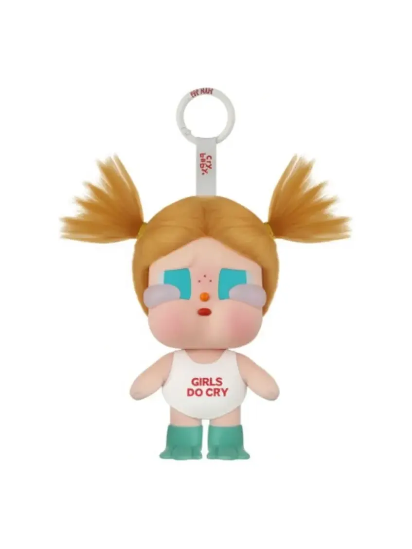 Фигурка Pop Mart CRYBABY Vacation Mode On Series Vinyl Plush Pendant 'Glug-Glug' — изображение 1 из 1, мульти