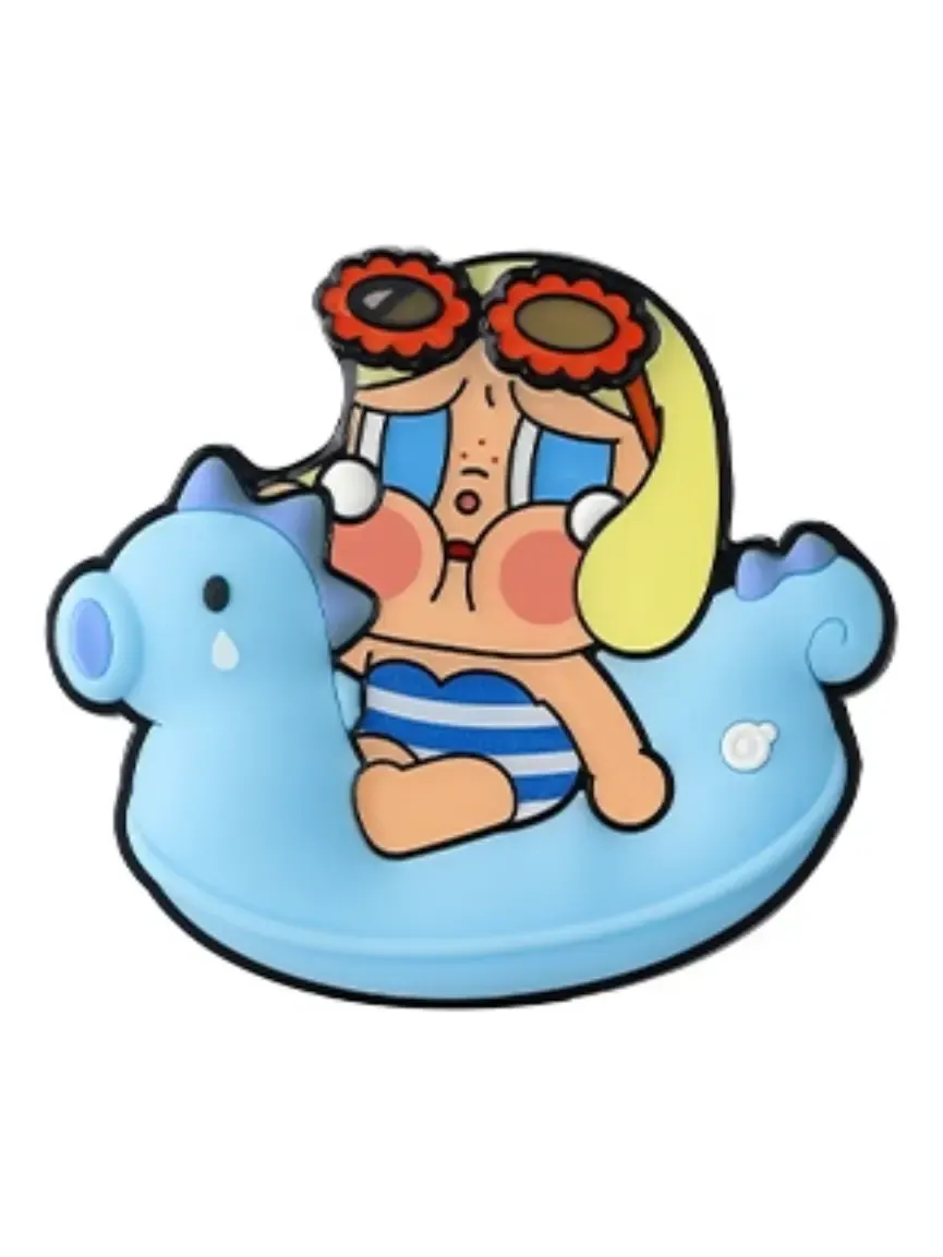 Фигурка Pop Mart CRYBABY Vacation Mode On Series Fridge Magnet 'Sunbathing' — изображение 1 из 1, мульти