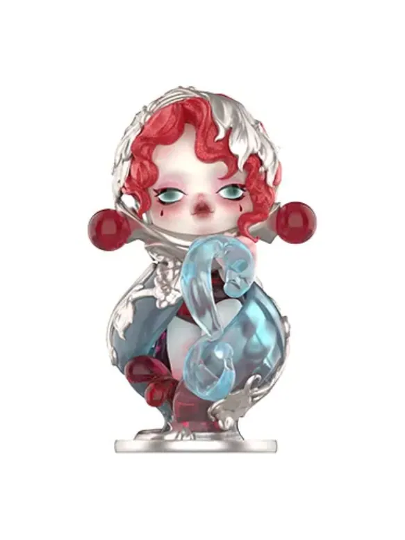 Фигурка Pop Mart SKULLPANDA из серии «Праздник начинается» под названием «Серебряный кувшин для кларета» — изображение 1 из 1