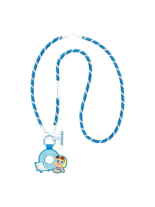 Фигурка Pop Mart CRYBABY Vacation Mode On Series Long Lanyard 'Sunbathing' — изображение 1 из 1, мульти